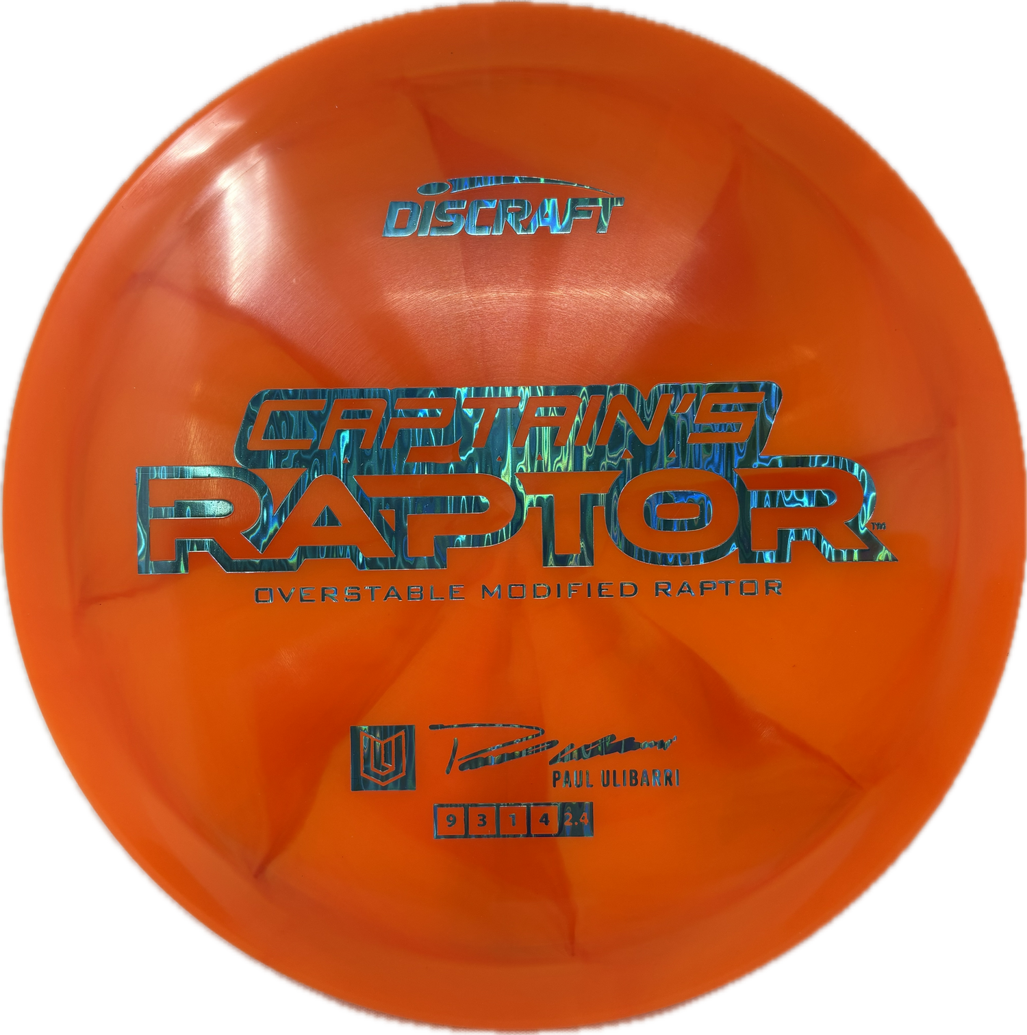 Captain's Raptor (B)-Discraft-Foundation Disc Golf