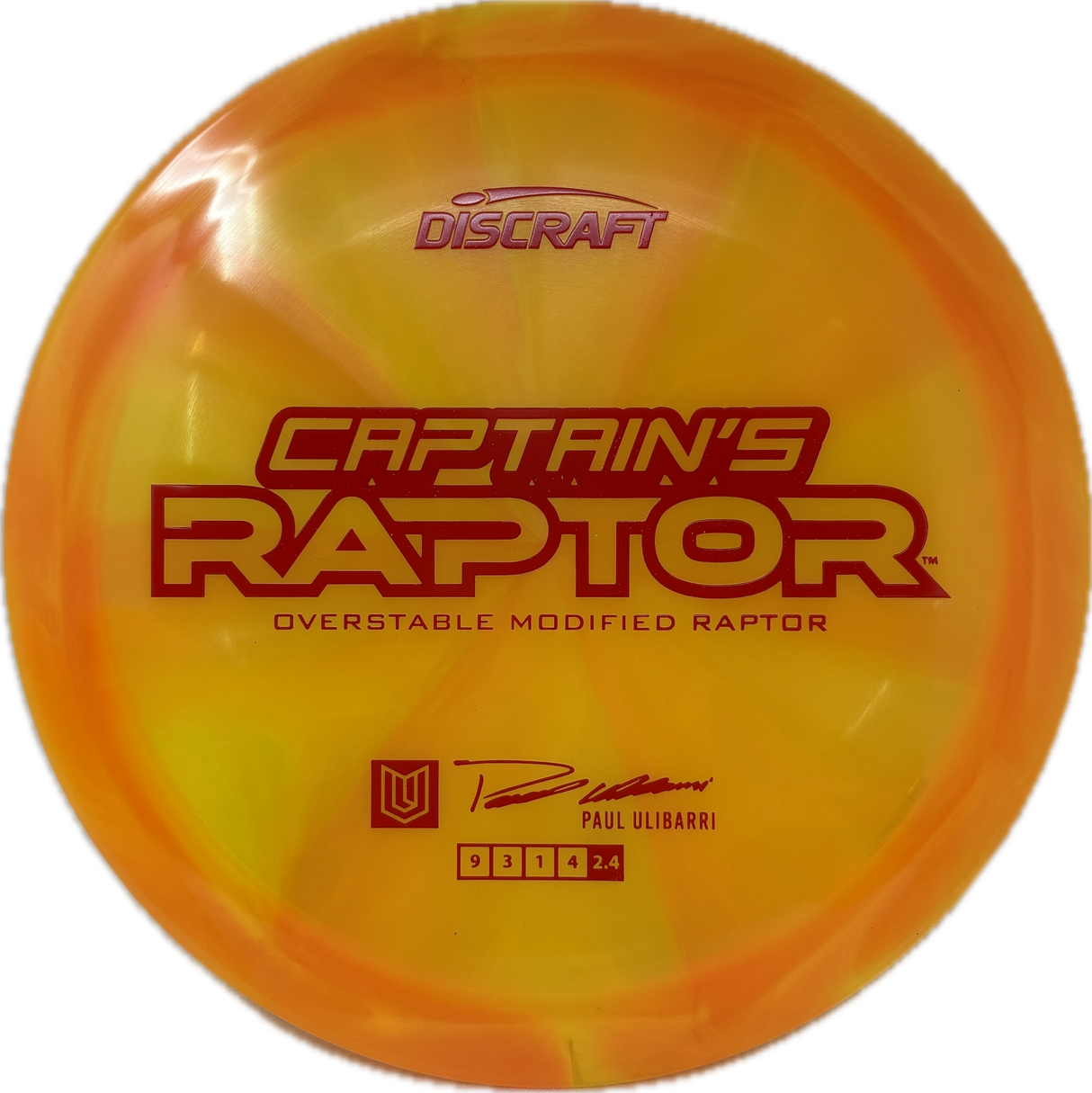 Captain's Raptor (B)-Discraft-Foundation Disc Golf