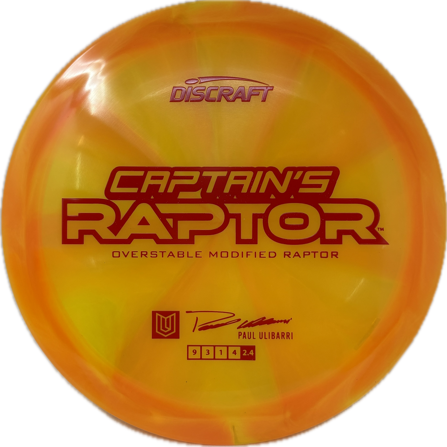 Captain's Raptor (B)-Discraft-Foundation Disc Golf