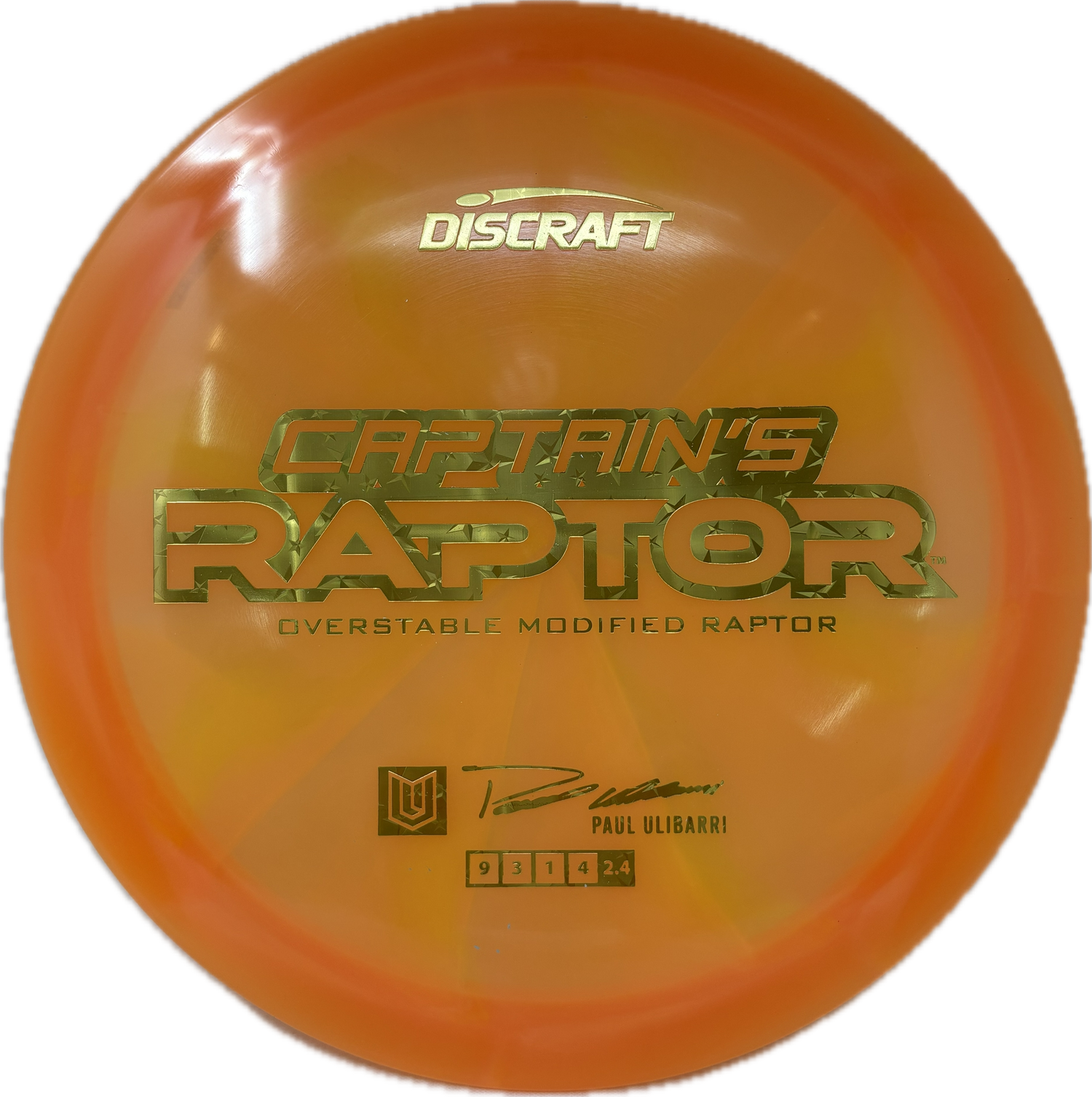 Captain's Raptor (B)-Discraft-Foundation Disc Golf