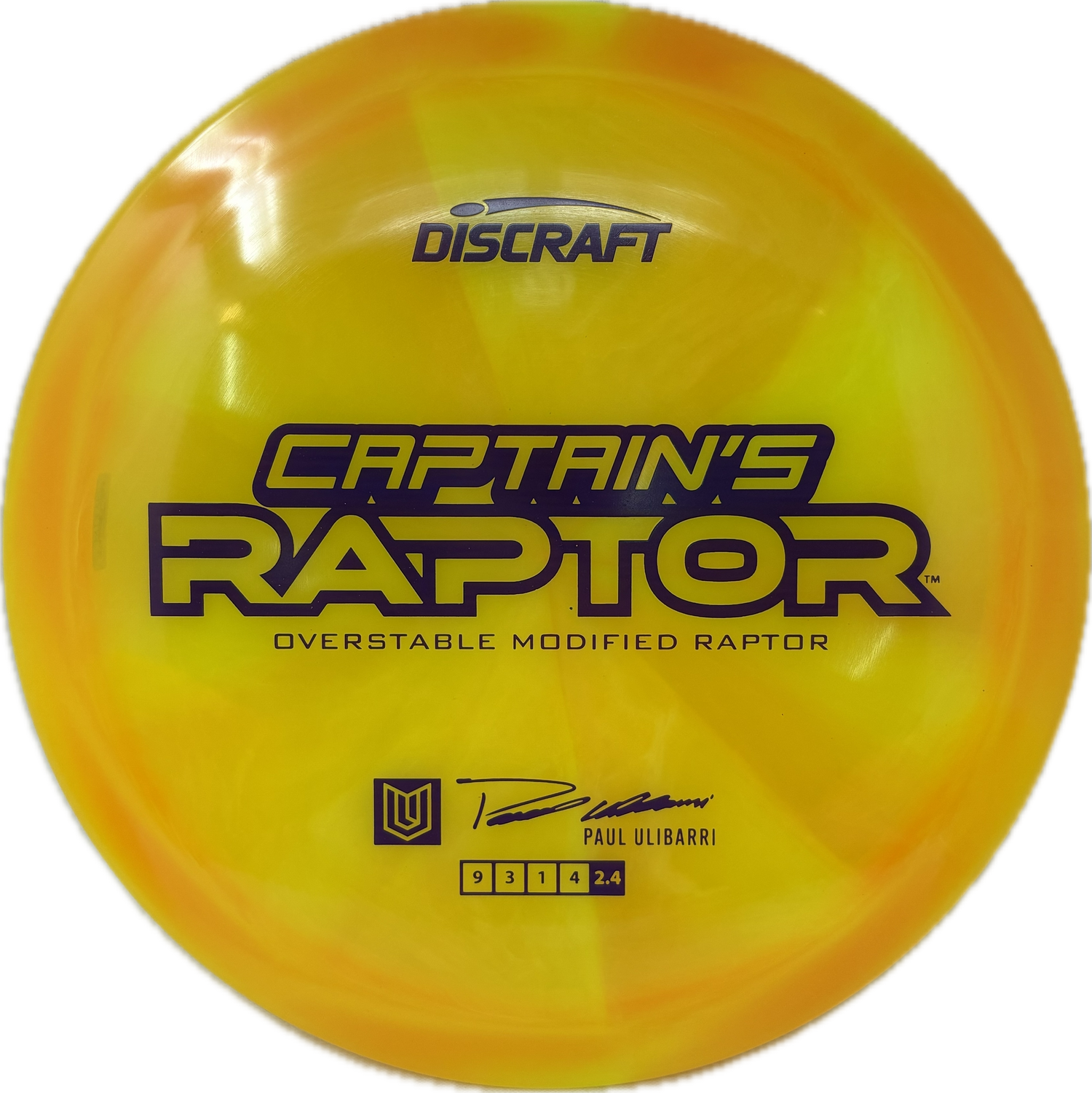 Captain's Raptor (B)-Discraft-Foundation Disc Golf