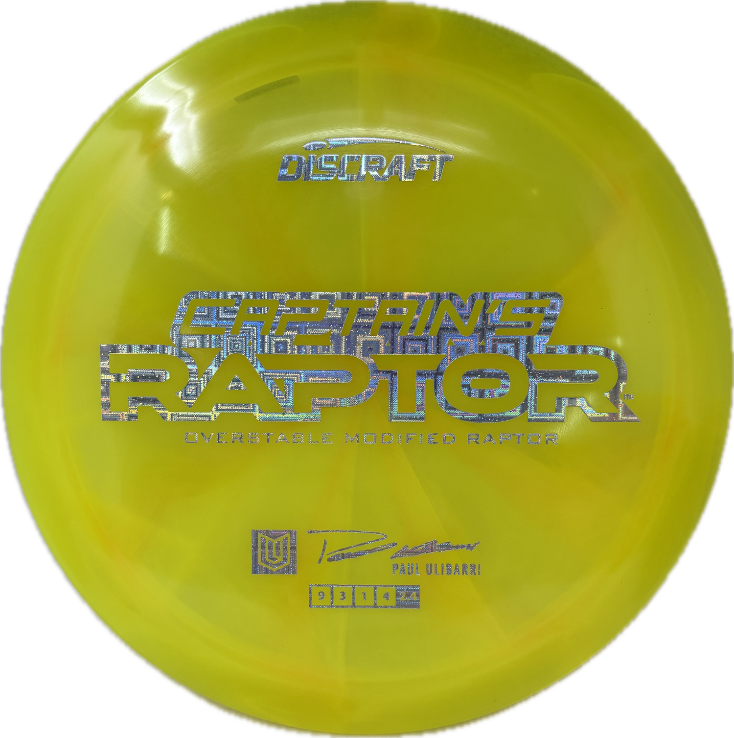Captain's Raptor (B)-Discraft-Foundation Disc Golf