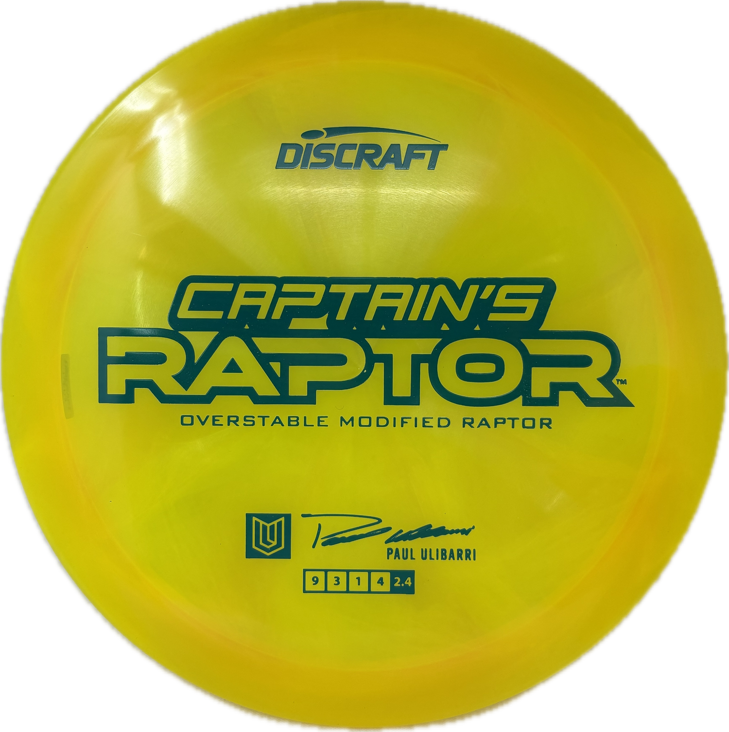 Captain's Raptor (B)-Discraft-Foundation Disc Golf