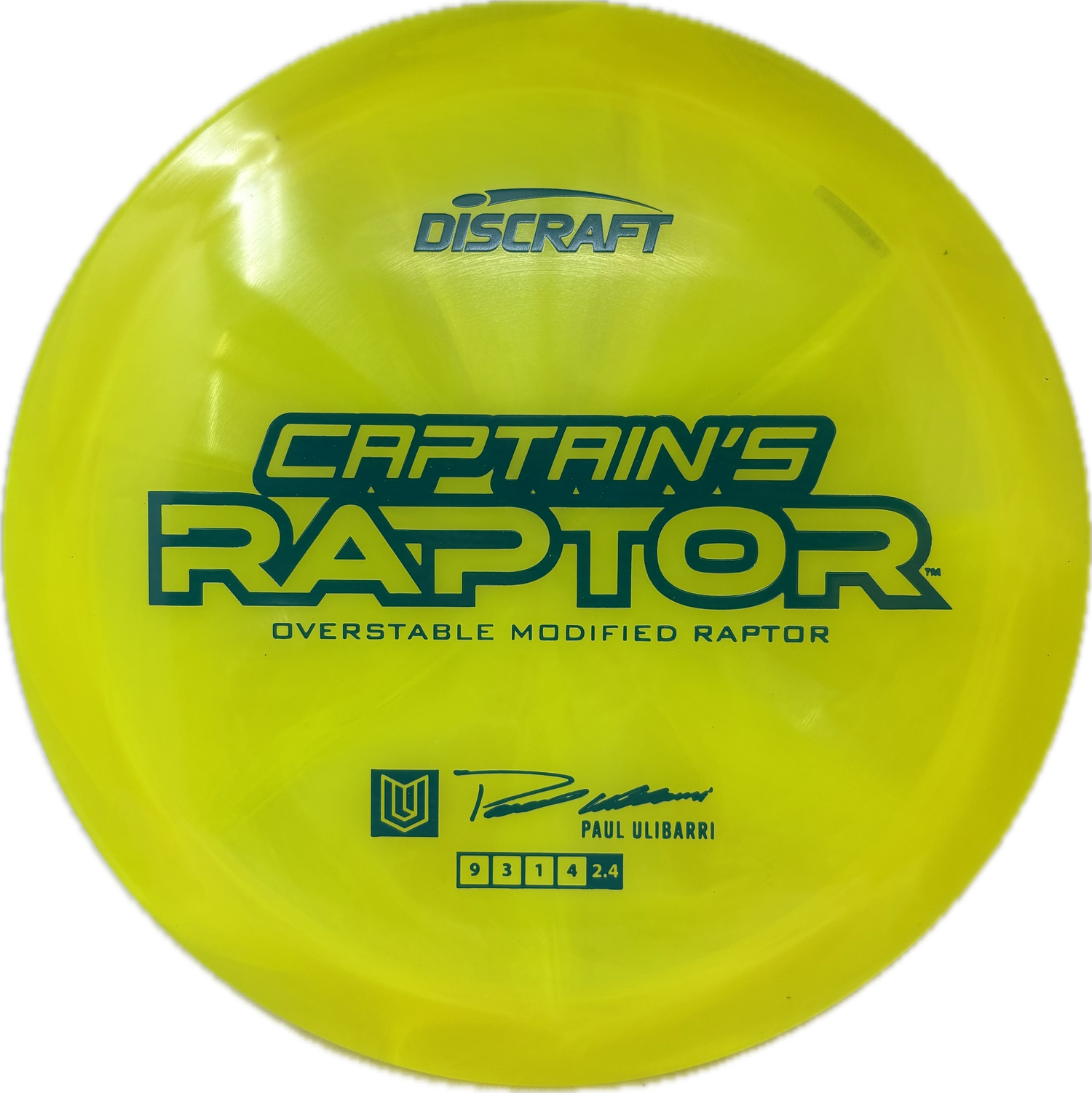 Captain's Raptor (B)-Discraft-Foundation Disc Golf