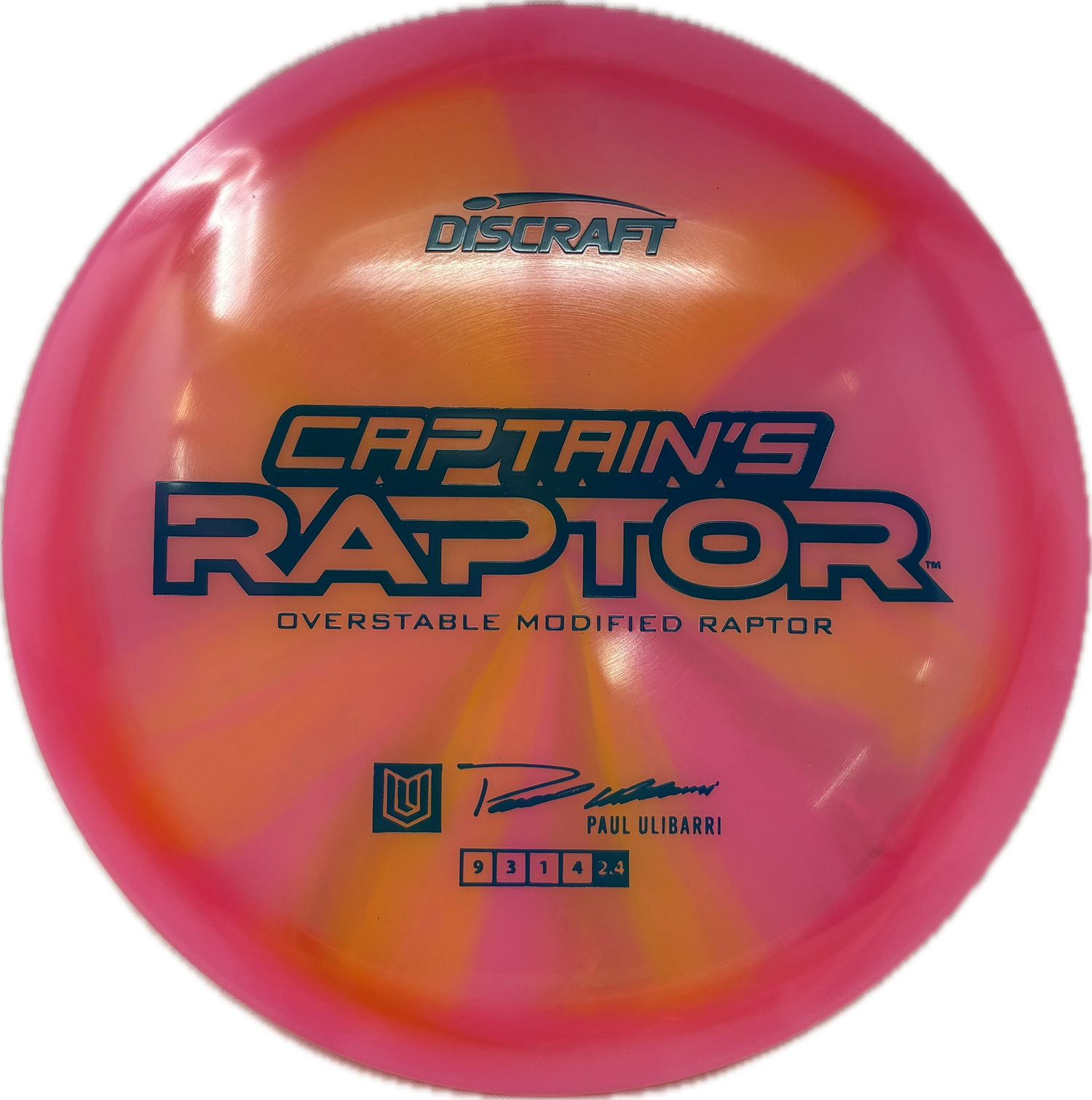 Captain's Raptor (B)-Discraft-Foundation Disc Golf