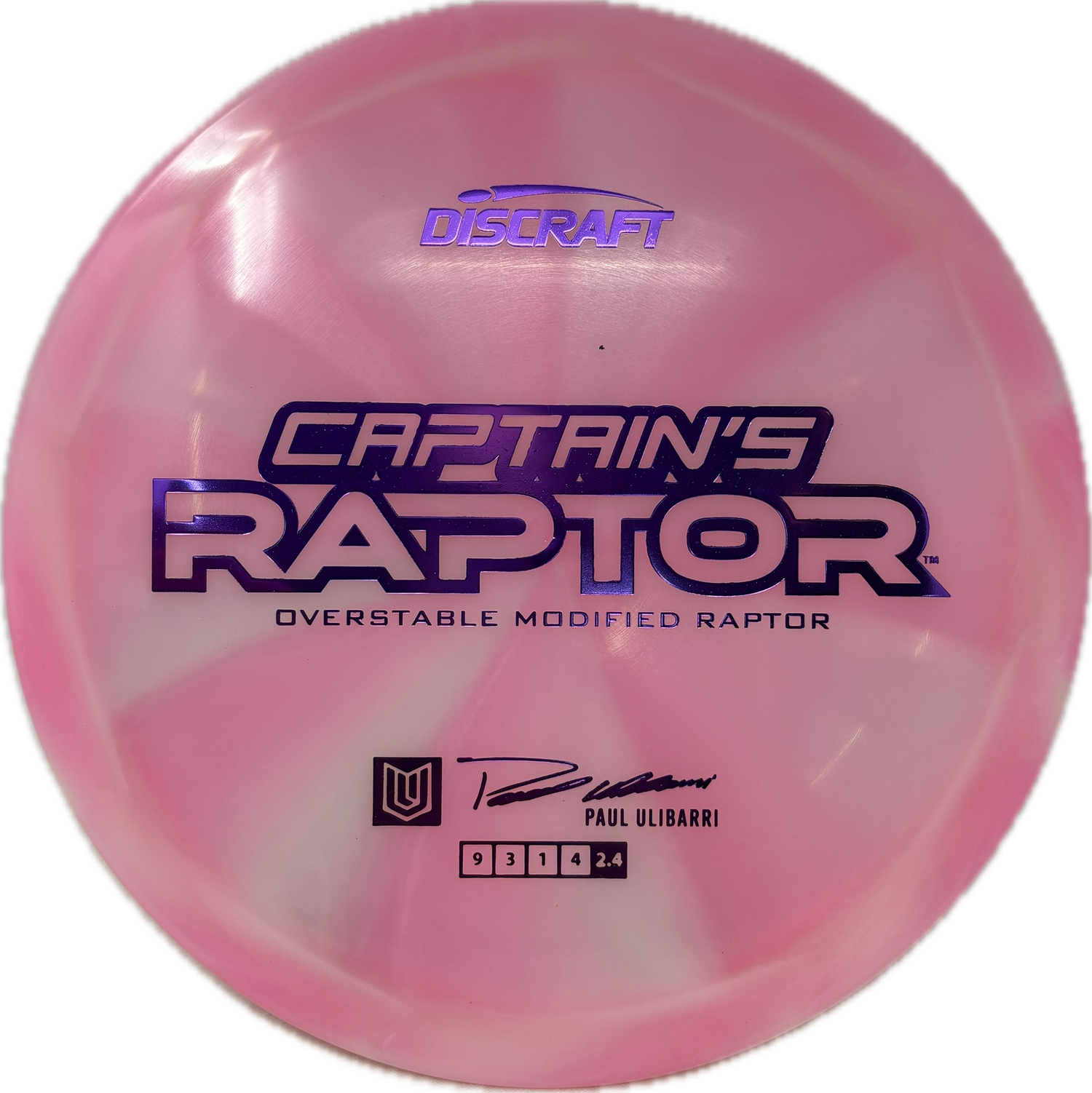 Captain's Raptor (B)-Discraft-Foundation Disc Golf