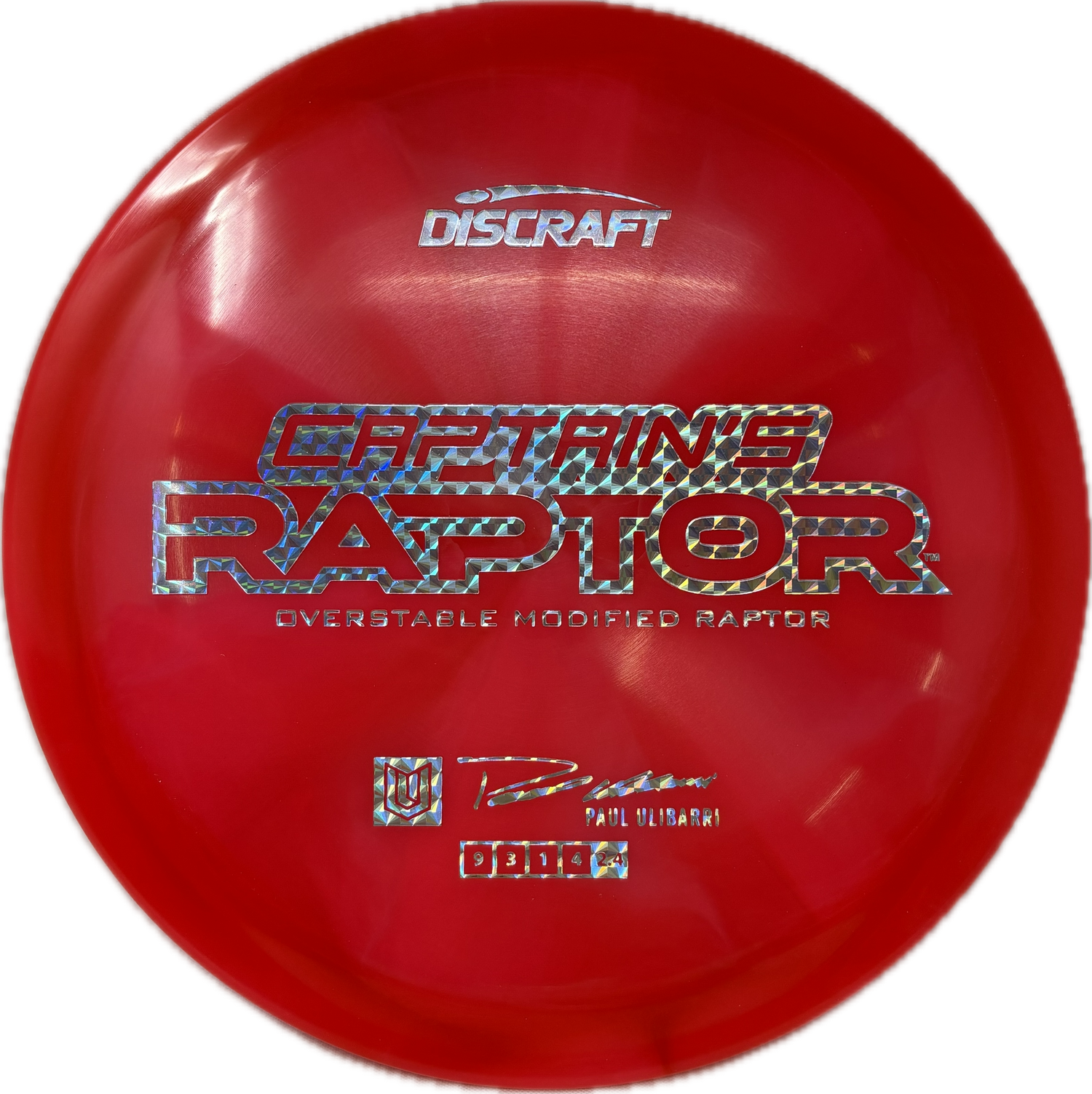 Captain's Raptor (B)-Discraft-Foundation Disc Golf