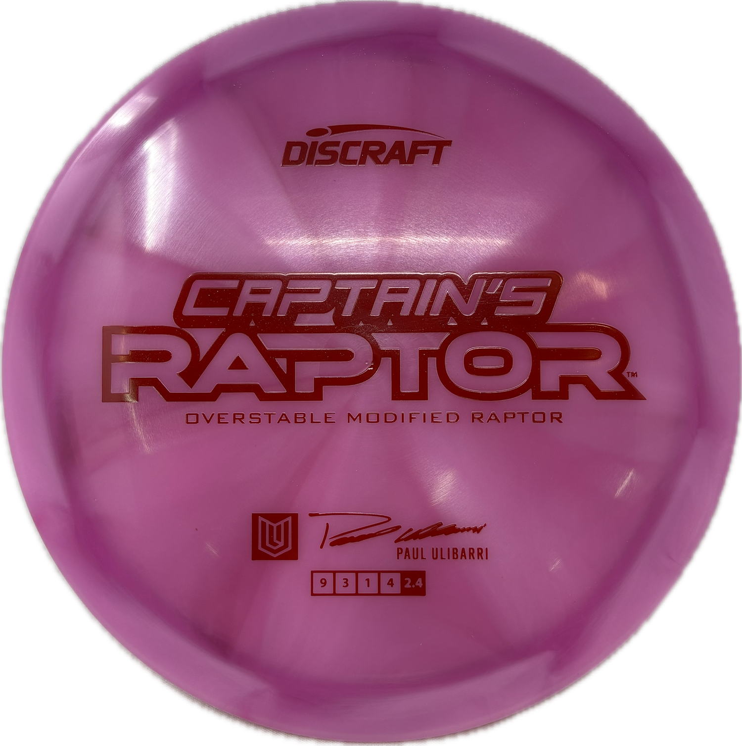 Captain's Raptor (B)-Discraft-Foundation Disc Golf