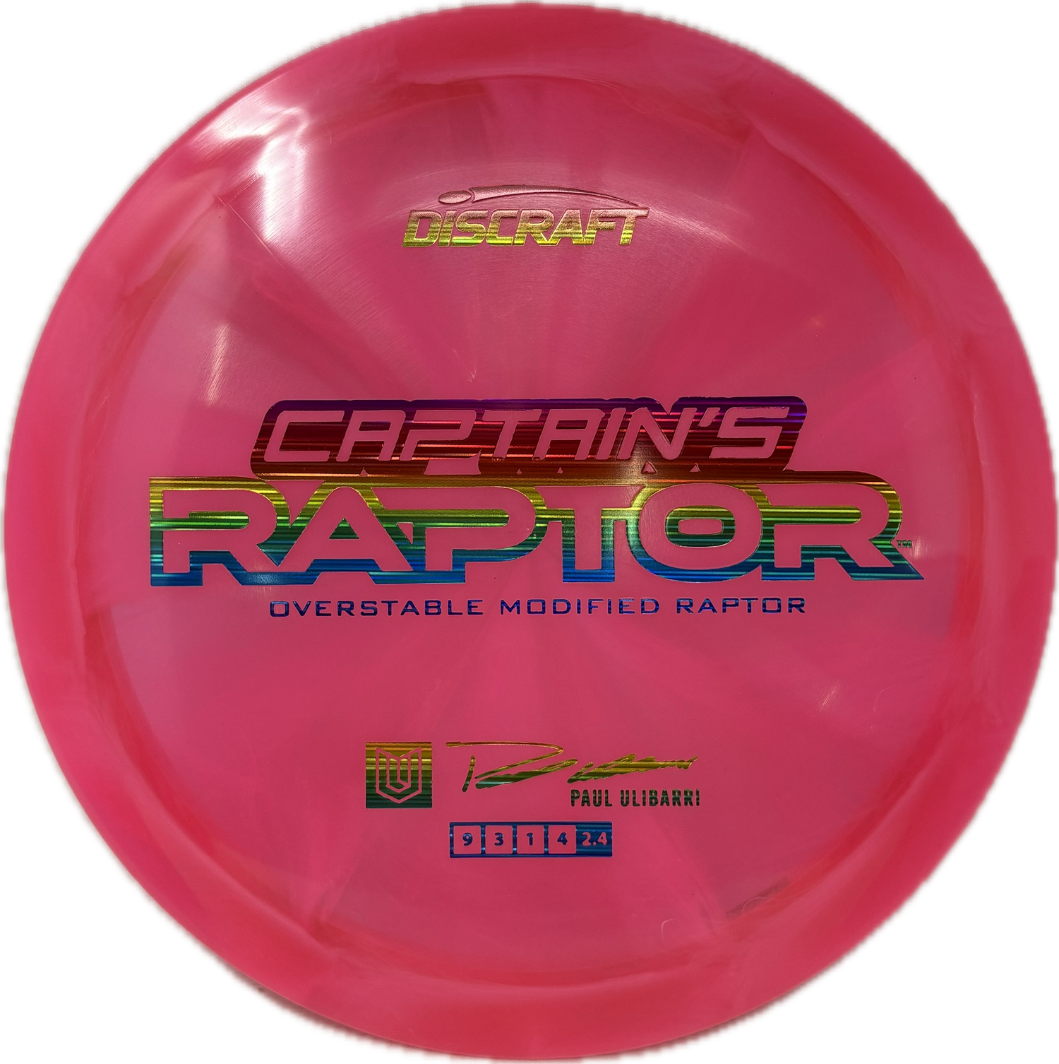 Captain's Raptor (B)-Discraft-Foundation Disc Golf
