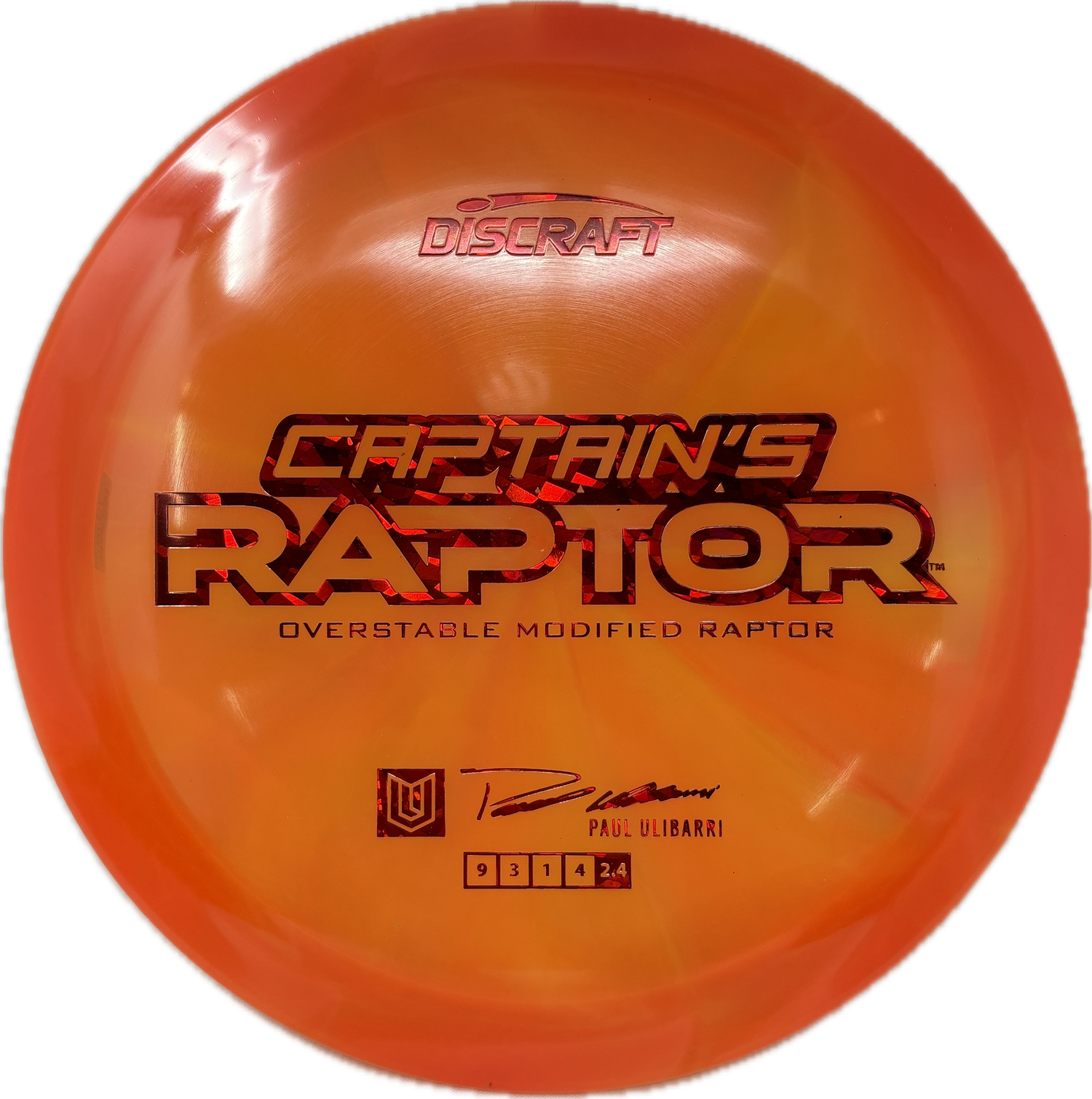Captain's Raptor (B)-Discraft-Foundation Disc Golf