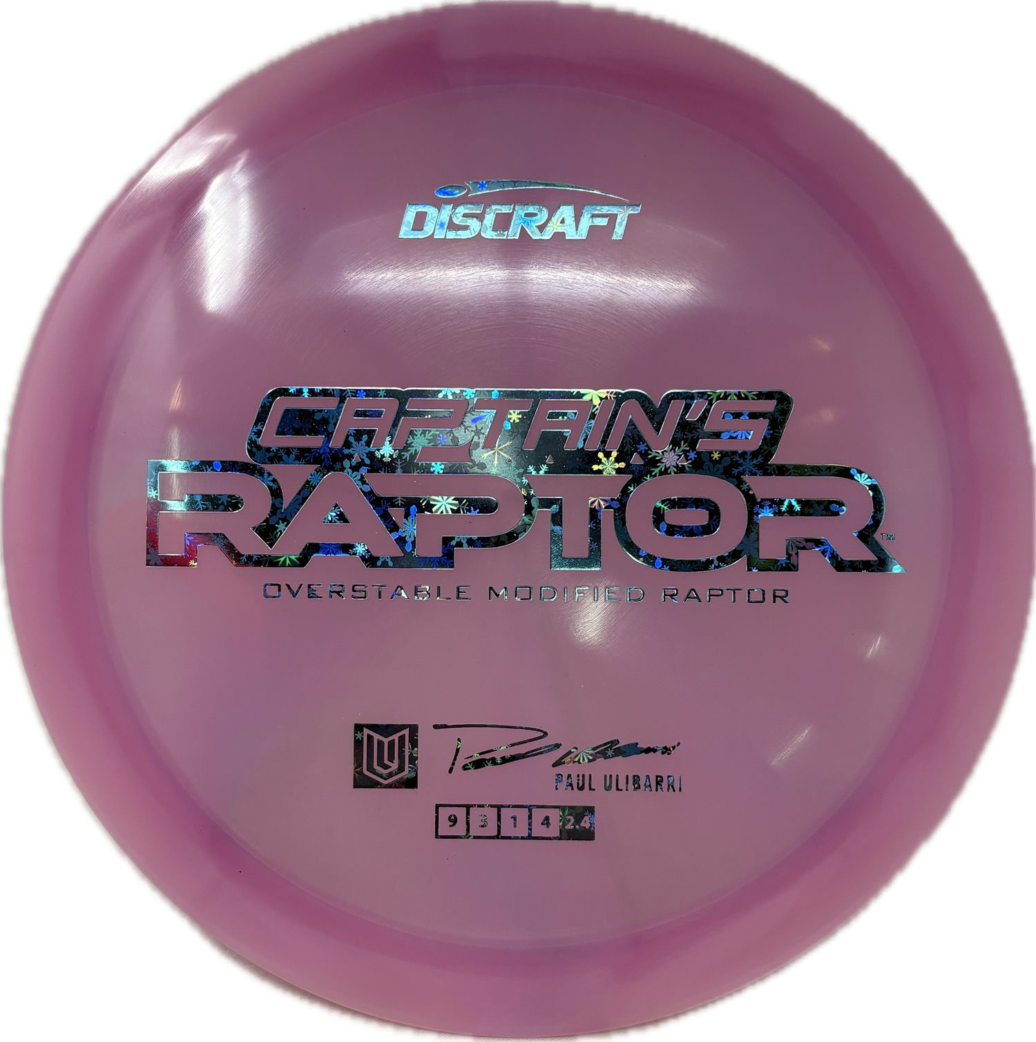Captain's Raptor (B)-Discraft-Foundation Disc Golf