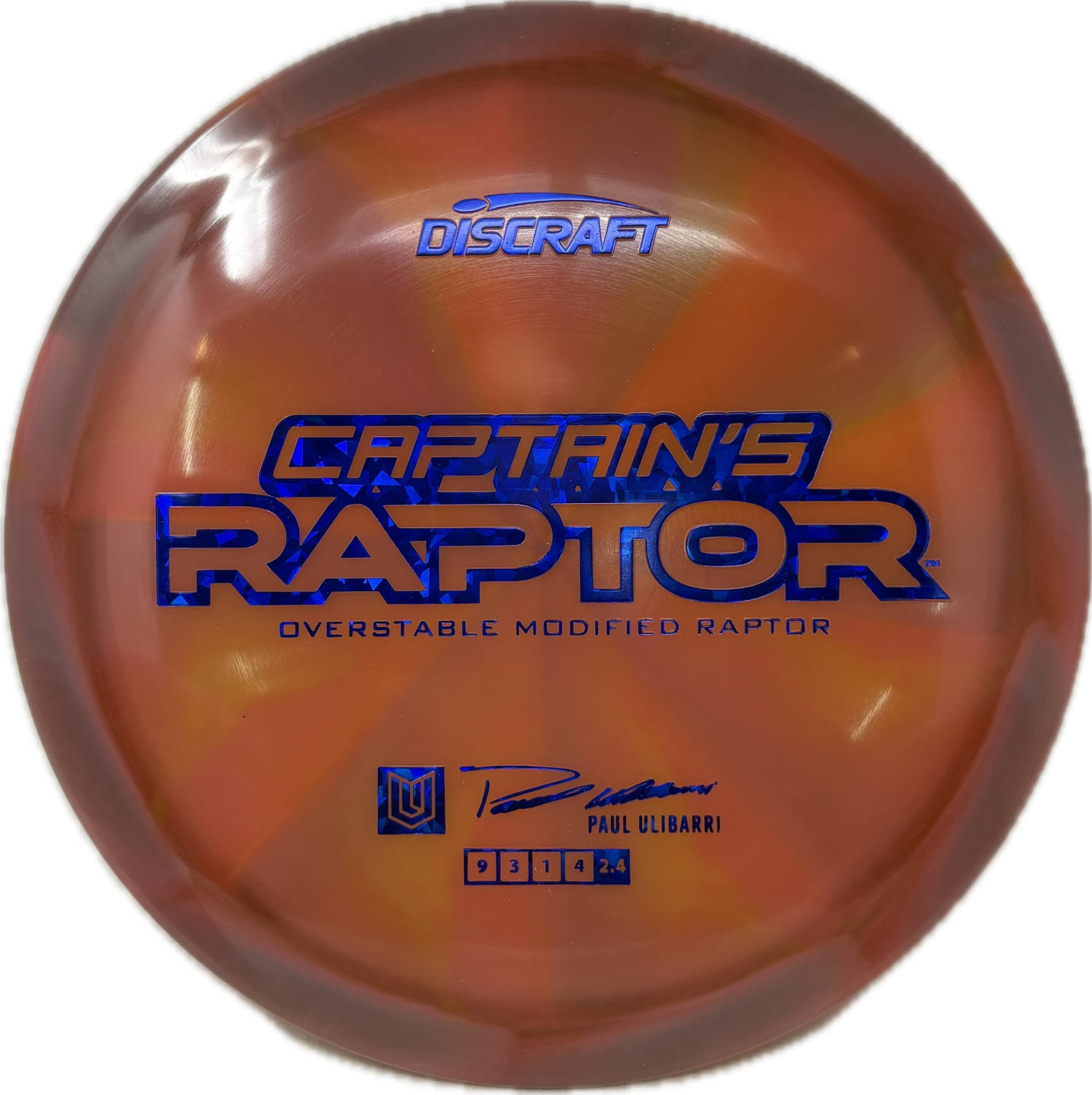 Captain's Raptor (B)-Discraft-Foundation Disc Golf