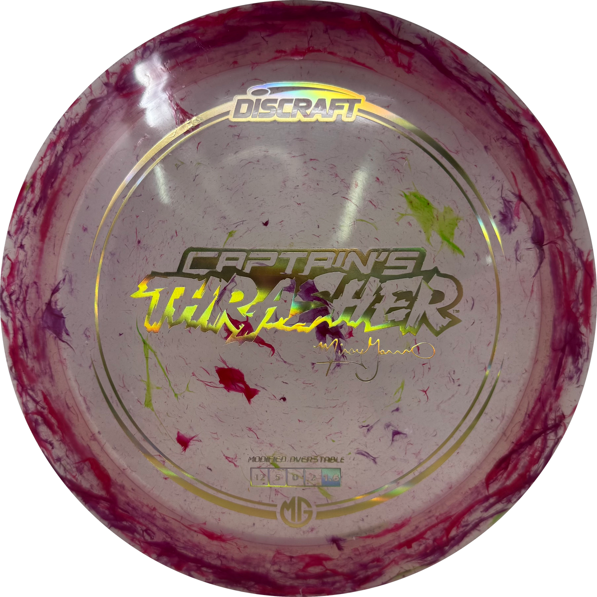 Captain's Thrasher-Discraft-Foundation Disc Golf