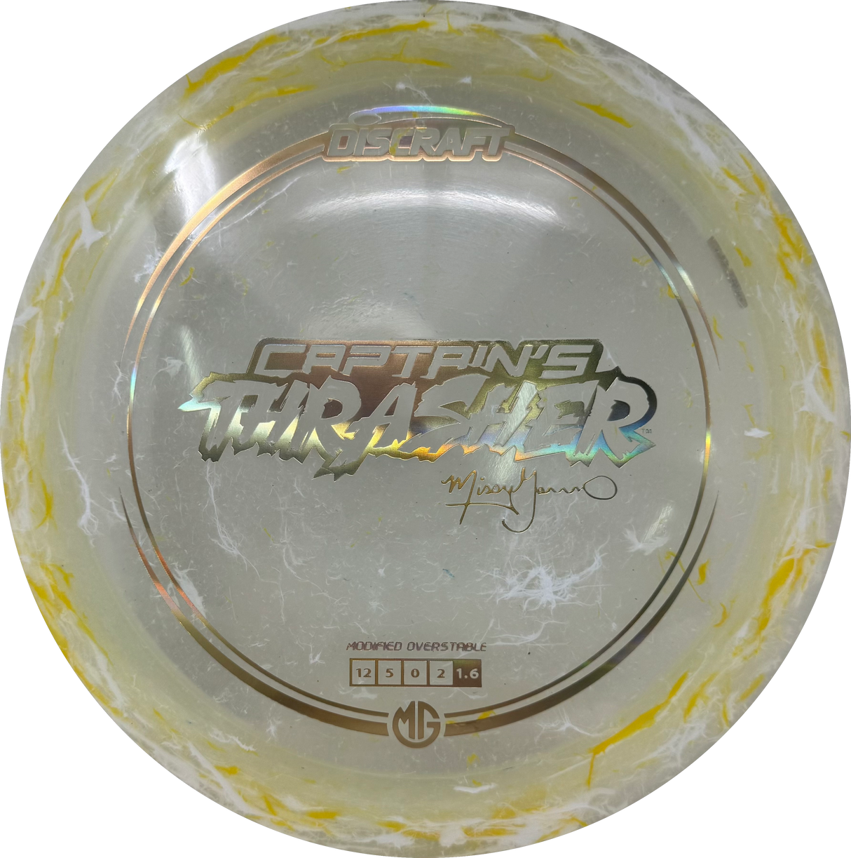 Captain's Thrasher-Discraft-Foundation Disc Golf