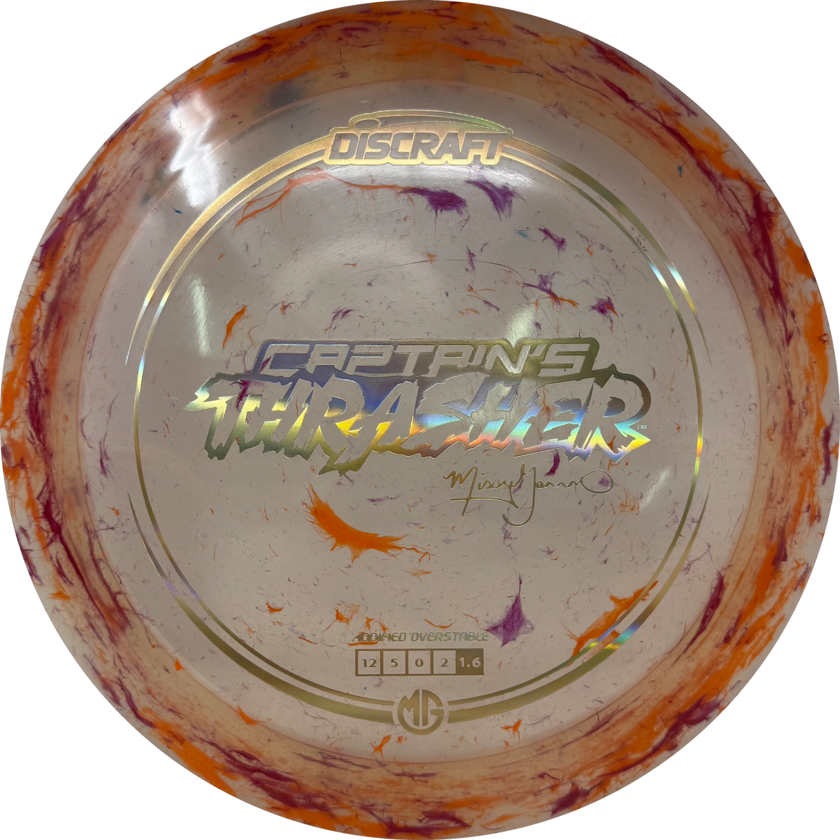 Captain's Thrasher-Discraft-Foundation Disc Golf