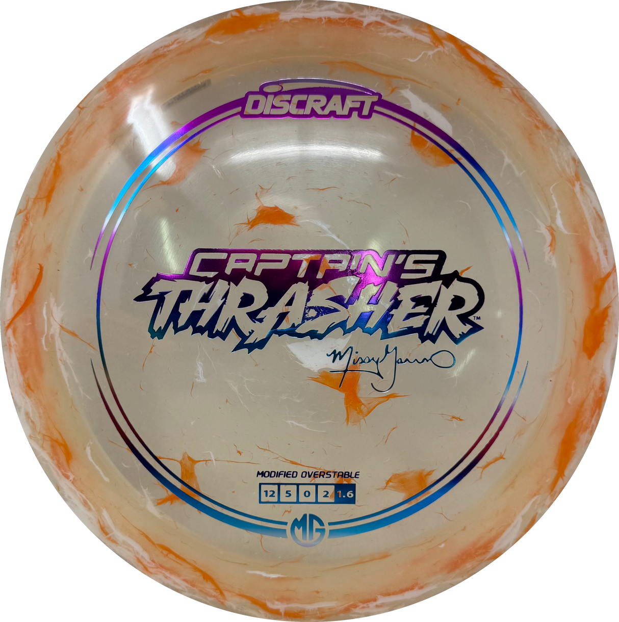 Captain's Thrasher-Discraft-Foundation Disc Golf