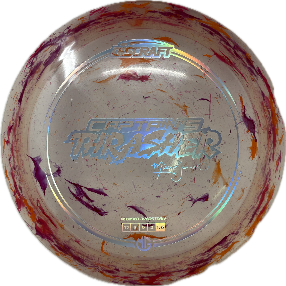 Captain's Thrasher-Discraft-Foundation Disc Golf