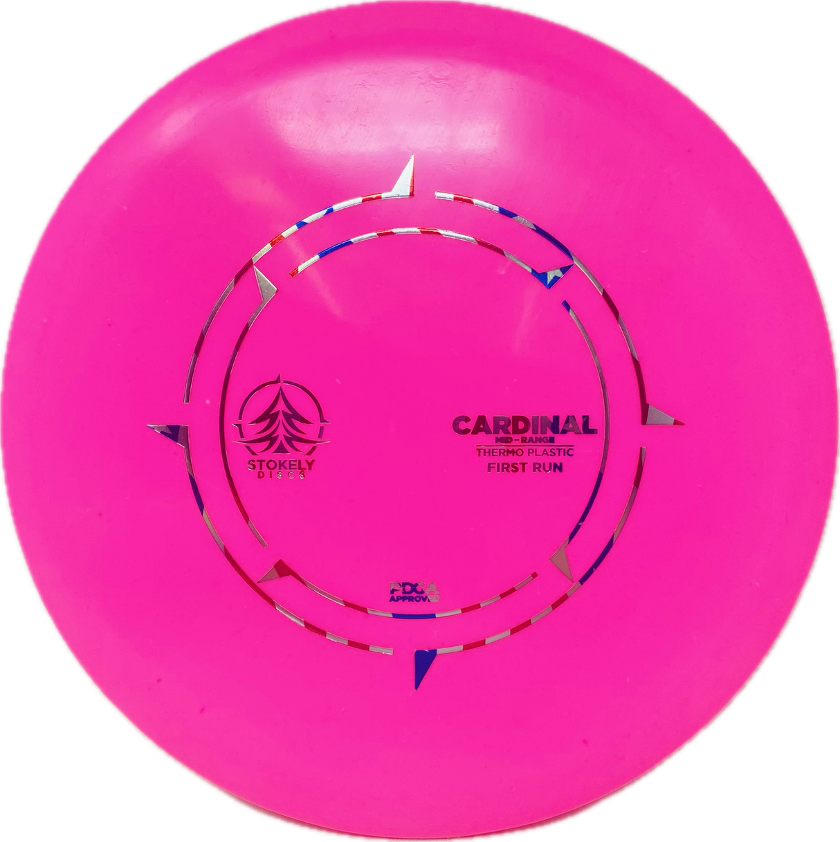 Cardinal | Stokely Discs-Stokely Discs-Foundation Disc Golf