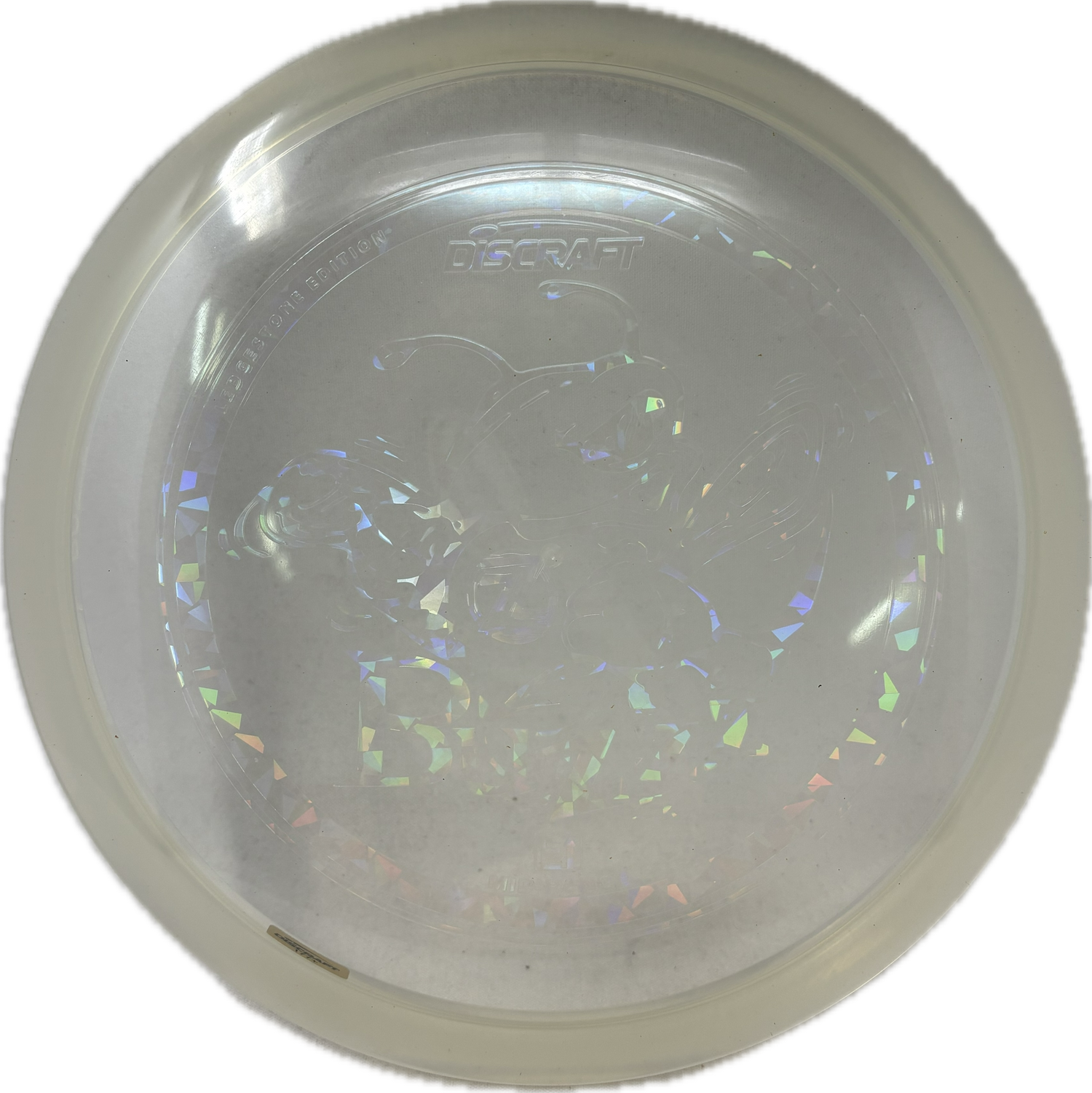 CryZtal Clear Ghost Stamped Buzzz | Ledgestone Wave 1-Ledgestone-Foundation Disc Golf
