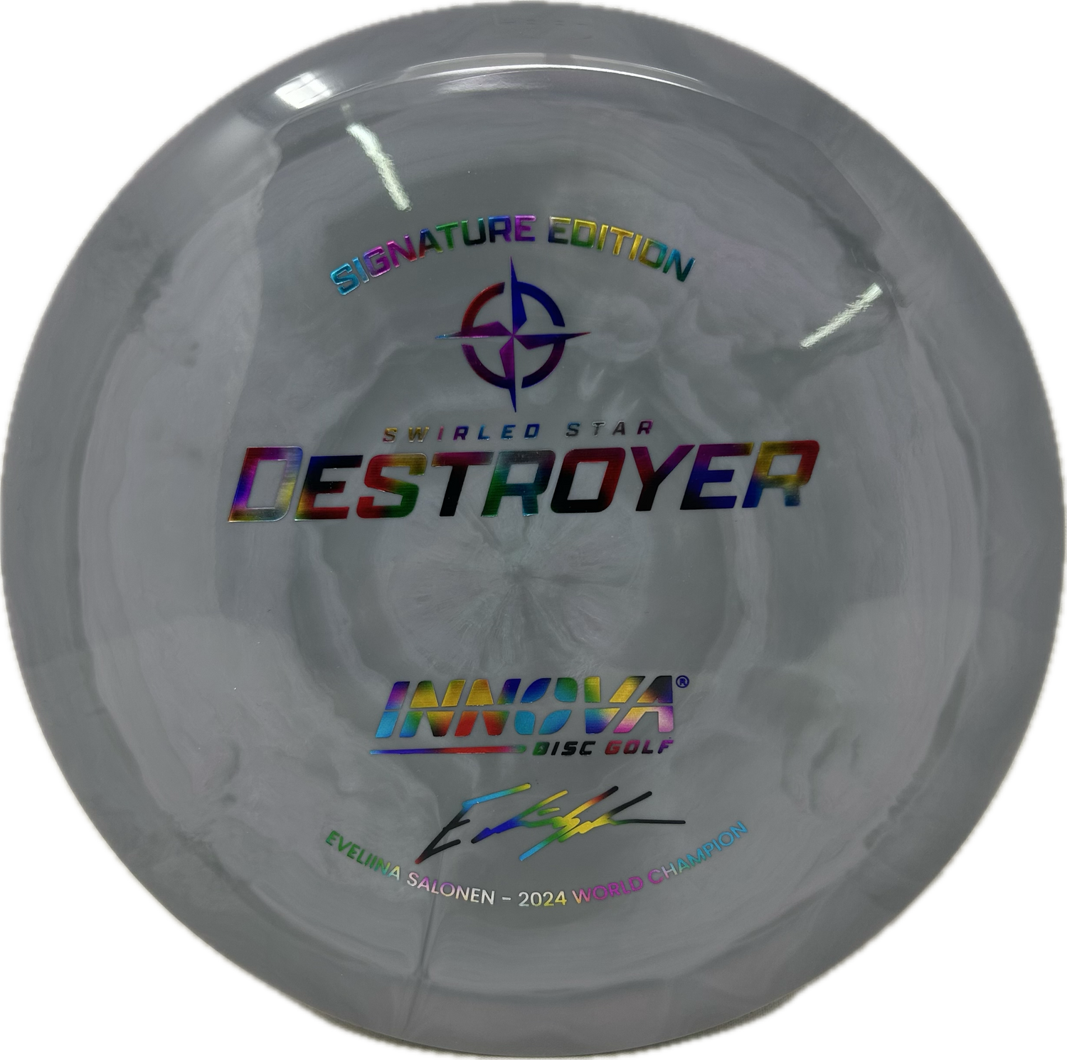 Eveliina Salonen Signature Edition Swirled Star Destroyer-Innova-Foundation Disc Golf