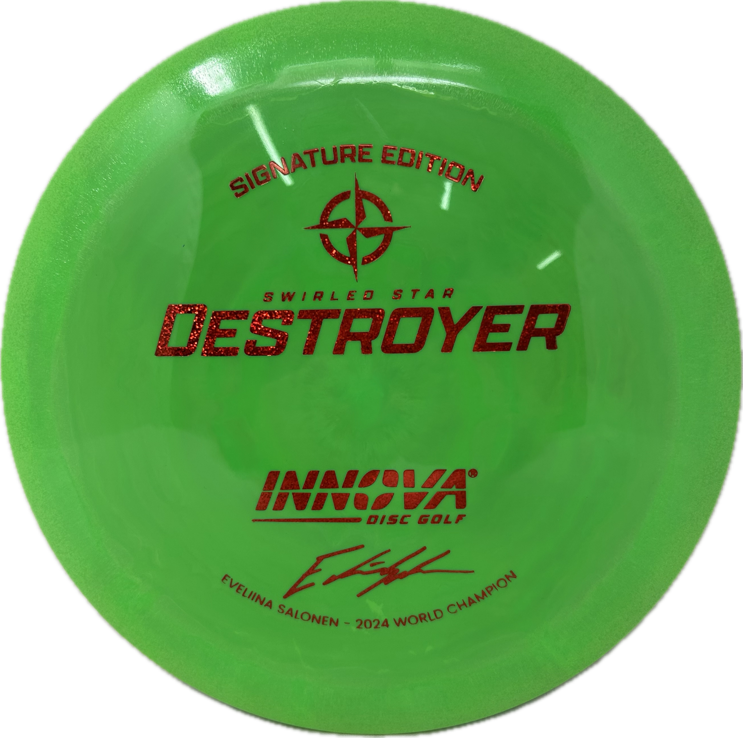 Eveliina Salonen Signature Edition Swirled Star Destroyer-Innova-Foundation Disc Golf