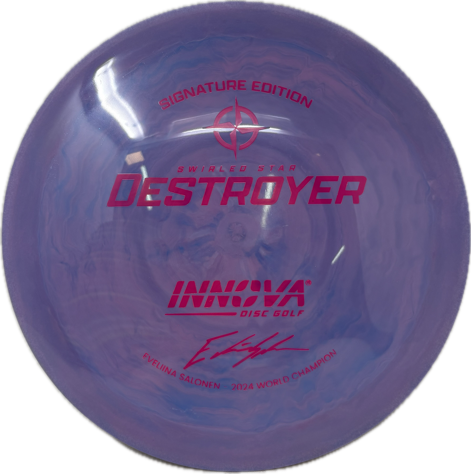 Eveliina Salonen Signature Edition Swirled Star Destroyer-Innova-Foundation Disc Golf