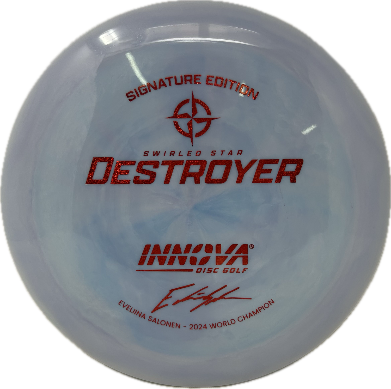 Eveliina Salonen Signature Edition Swirled Star Destroyer-Innova-Foundation Disc Golf
