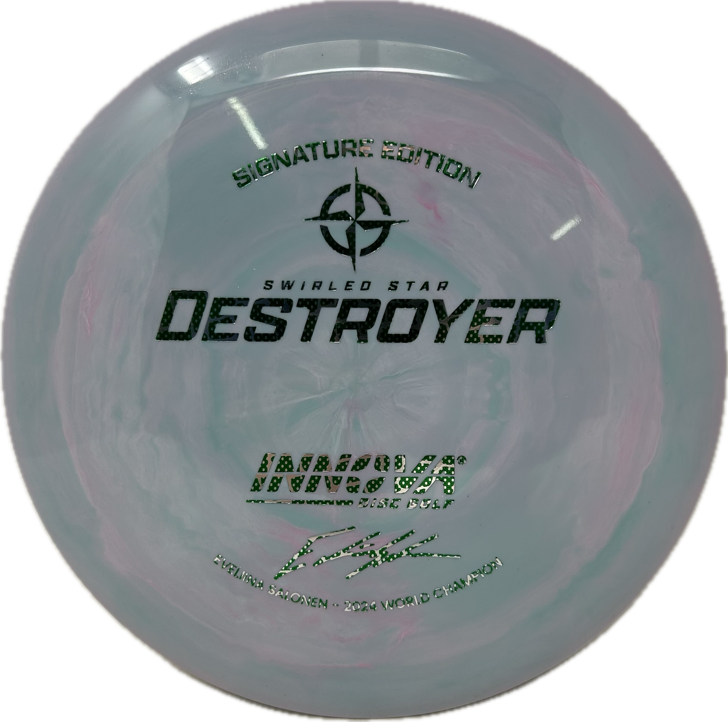 Eveliina Salonen Signature Edition Swirled Star Destroyer-Innova-Foundation Disc Golf