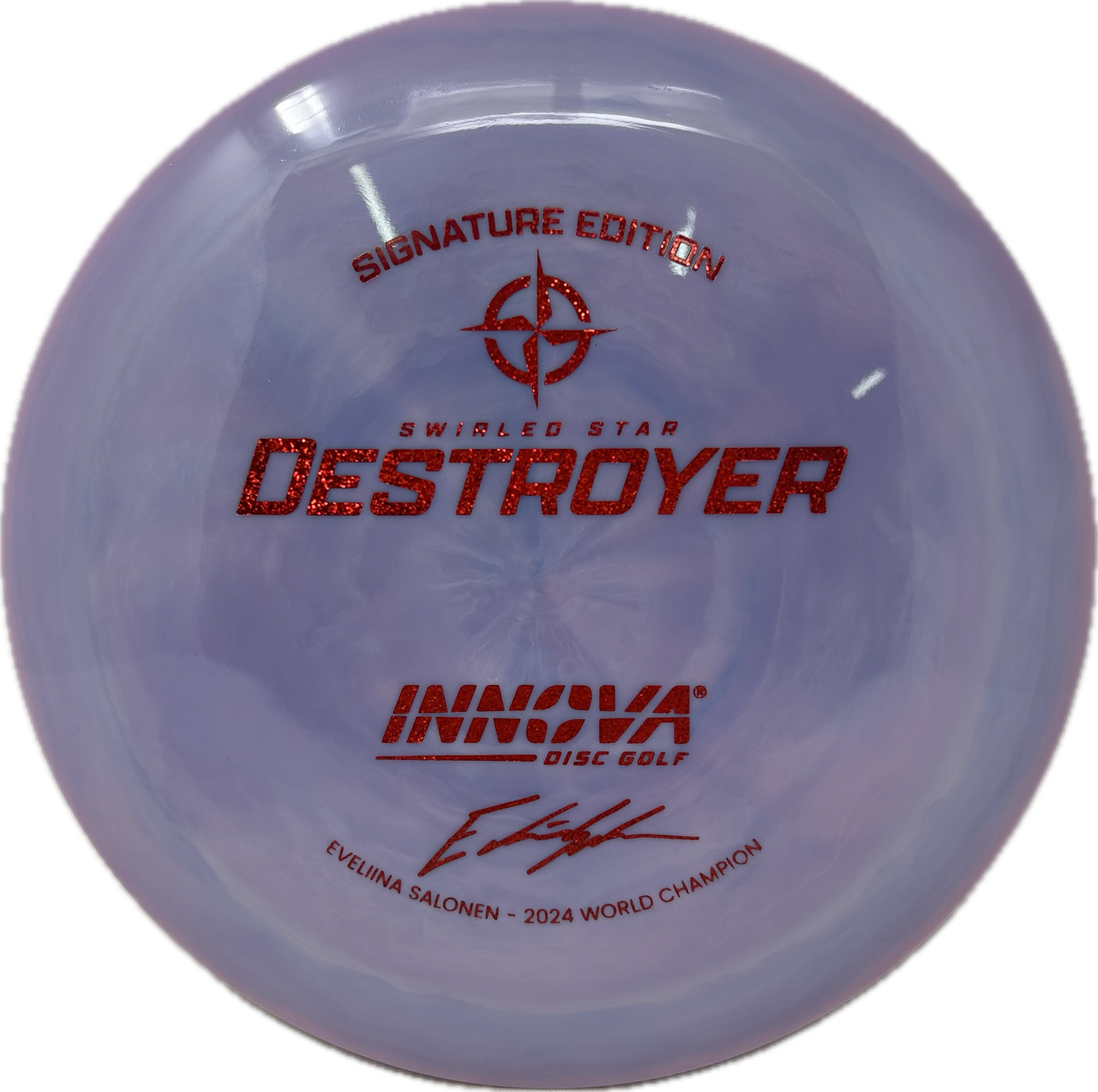 Eveliina Salonen Signature Edition Swirled Star Destroyer-Innova-Foundation Disc Golf