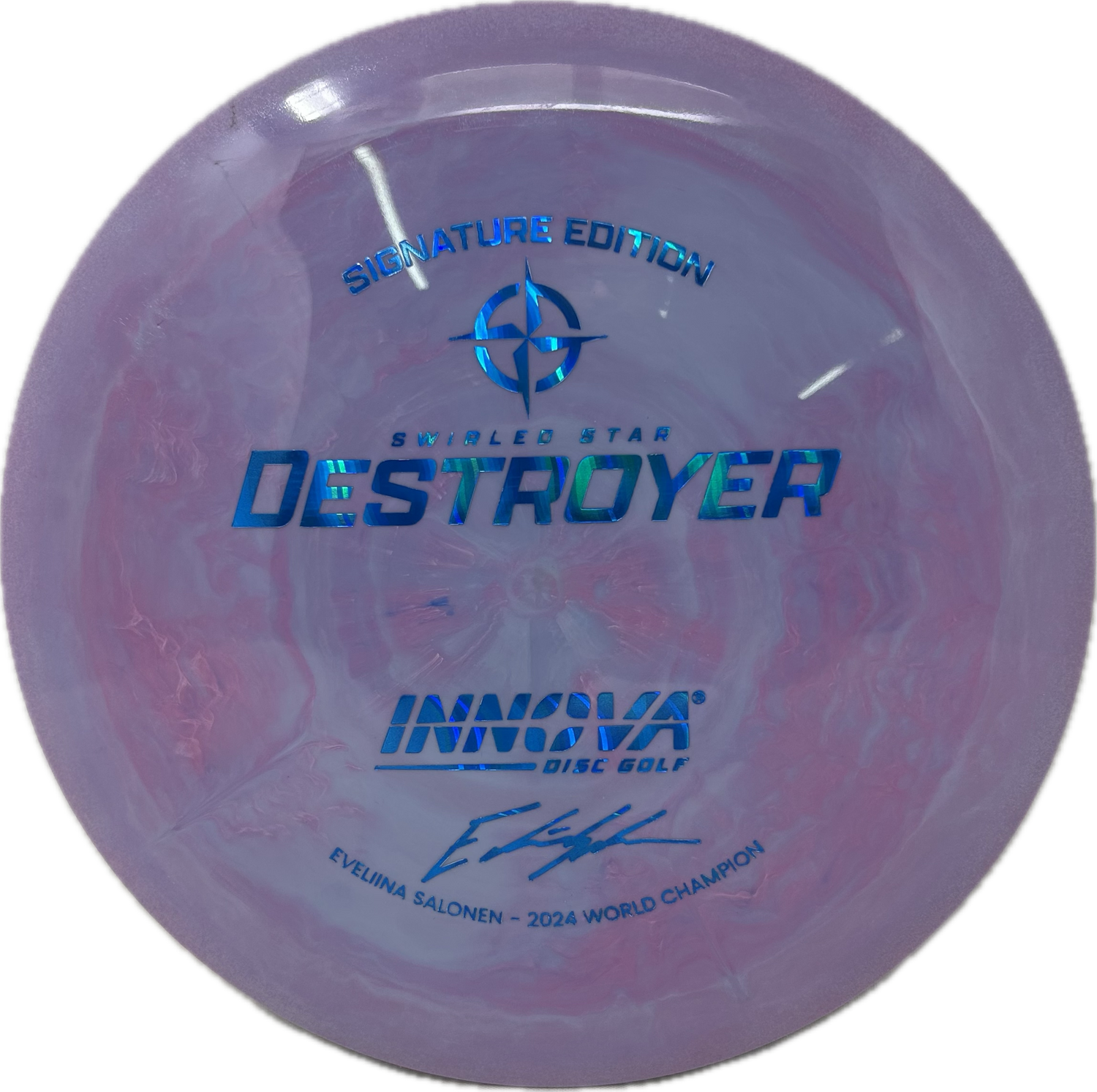 Eveliina Salonen Signature Edition Swirled Star Destroyer-Innova-Foundation Disc Golf