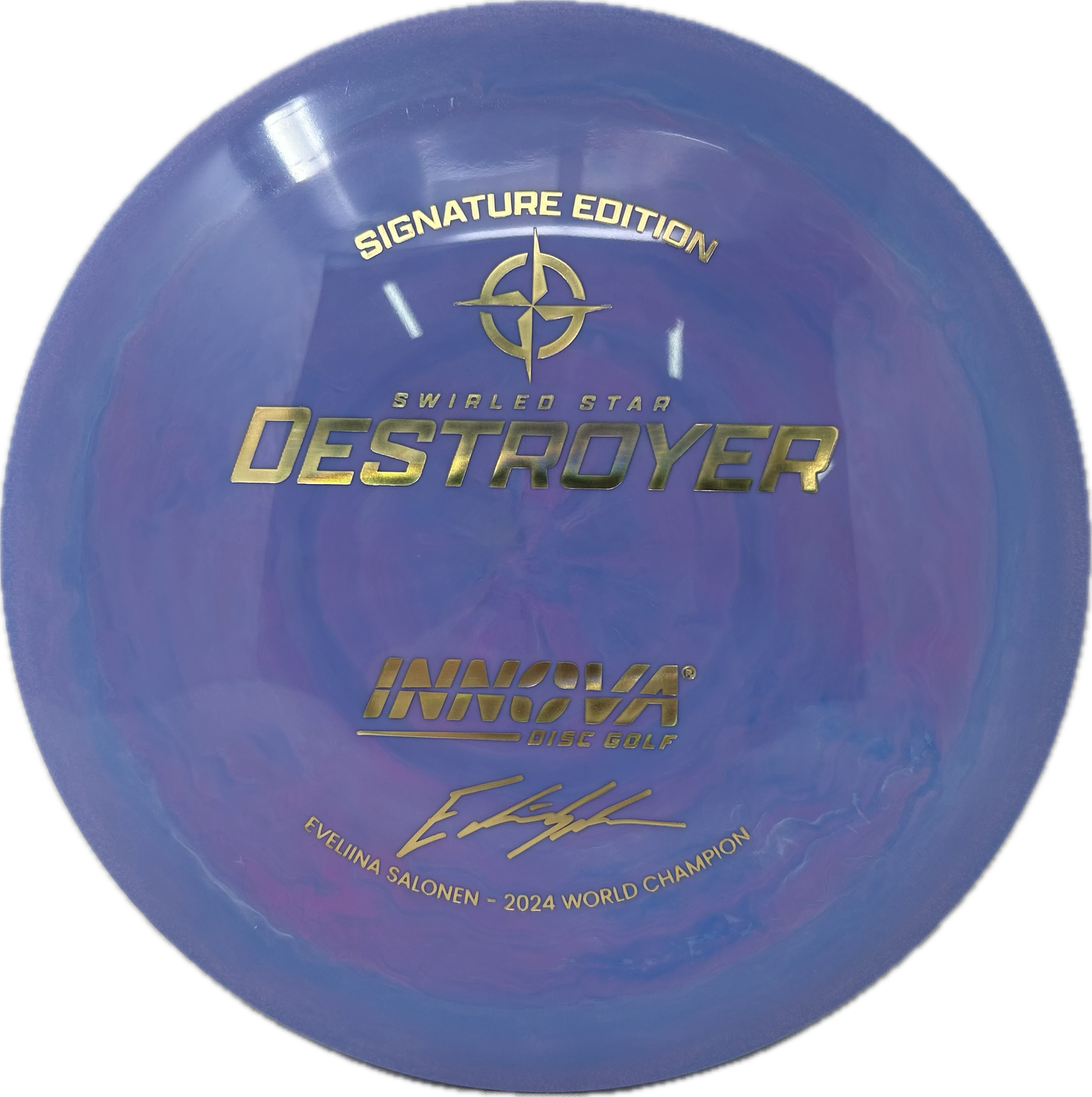 Eveliina Salonen Signature Edition Swirled Star Destroyer-Innova-Foundation Disc Golf