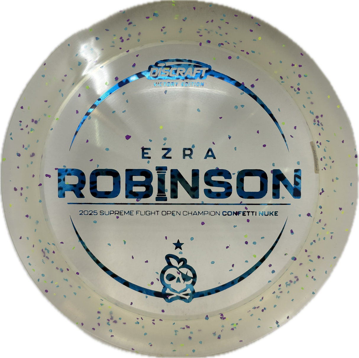 Ezra Robinson Victory Confetti Nuke-Discraft-Foundation Disc Golf