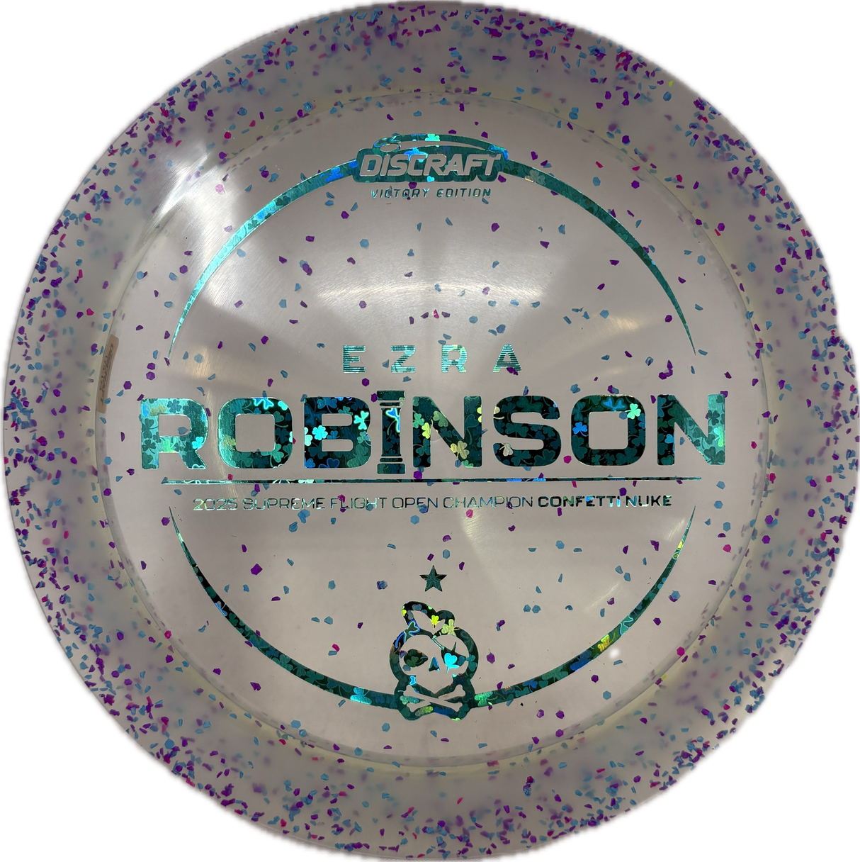 Ezra Robinson Victory Confetti Nuke-Discraft-Foundation Disc Golf