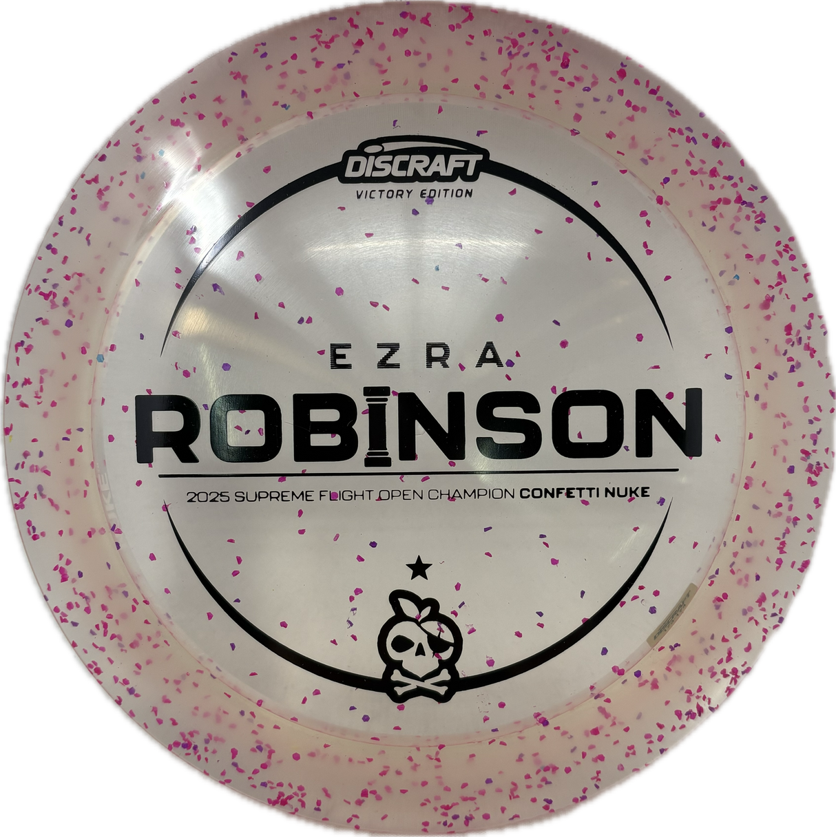 Ezra Robinson Victory Confetti Nuke-Discraft-Foundation Disc Golf