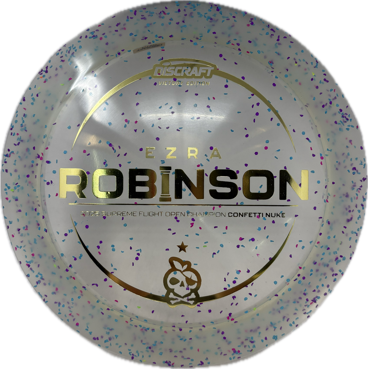 Ezra Robinson Victory Confetti Nuke-Discraft-Foundation Disc Golf