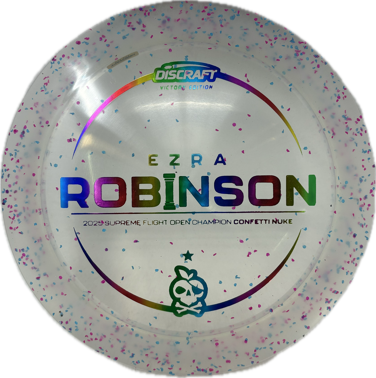 Ezra Robinson Victory Confetti Nuke-Discraft-Foundation Disc Golf