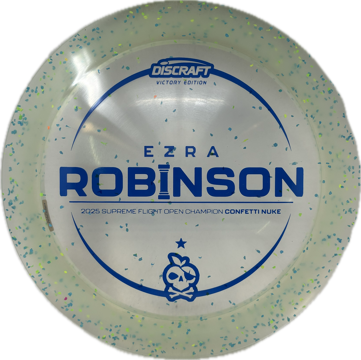 Ezra Robinson Victory Confetti Nuke-Discraft-Foundation Disc Golf