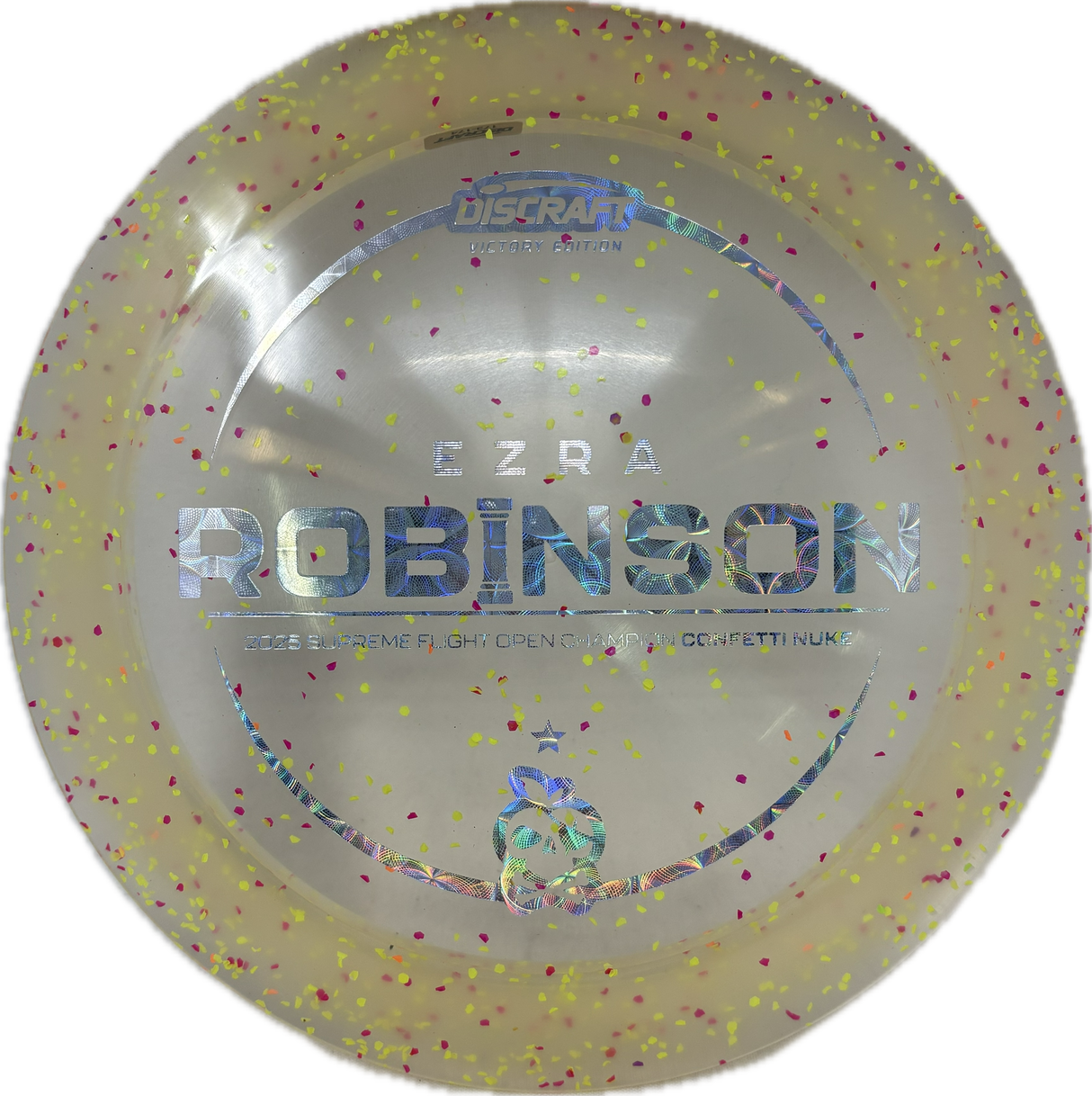 Ezra Robinson Victory Confetti Nuke-Discraft-Foundation Disc Golf