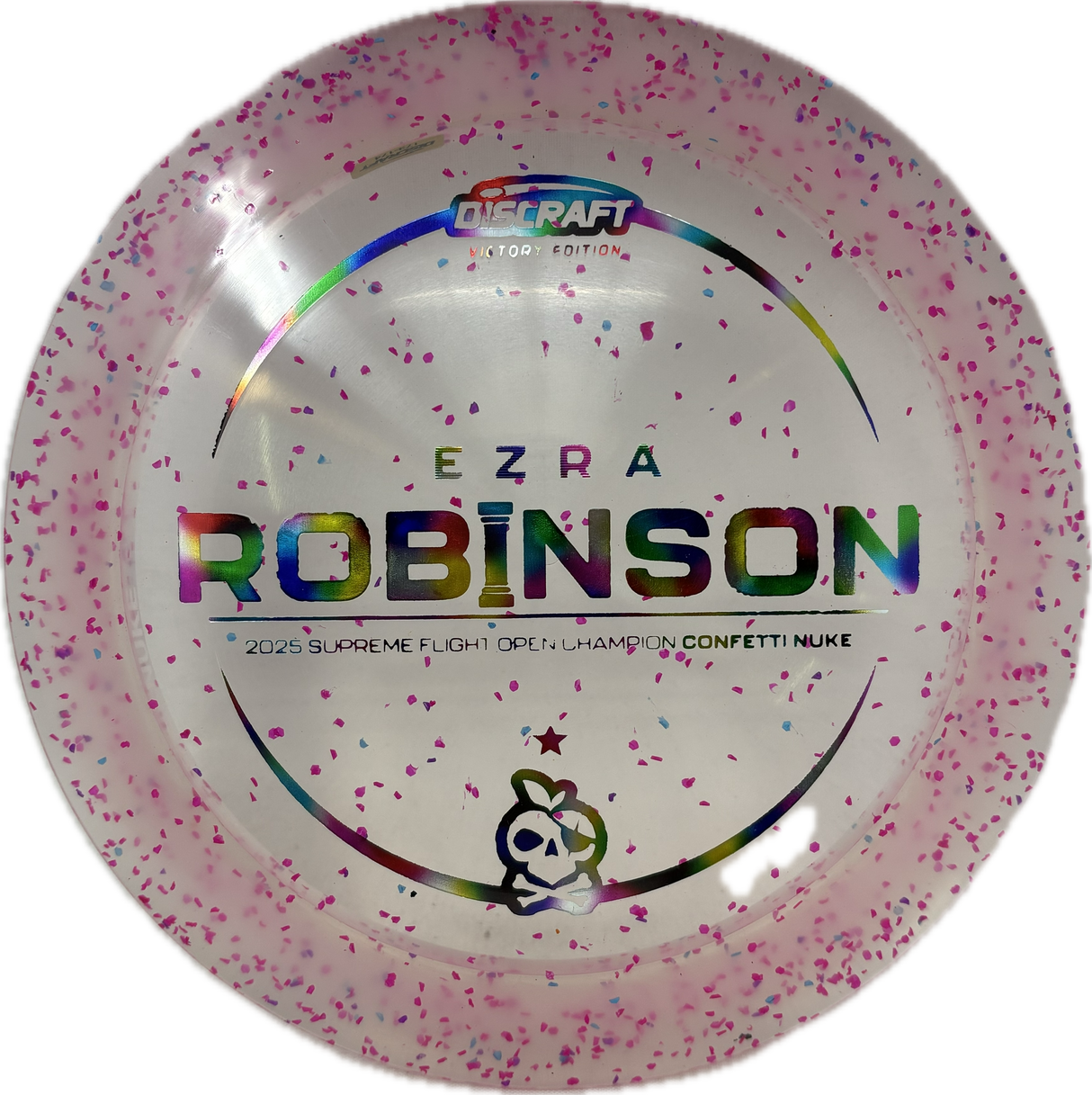 Ezra Robinson Victory Confetti Nuke-Discraft-Foundation Disc Golf