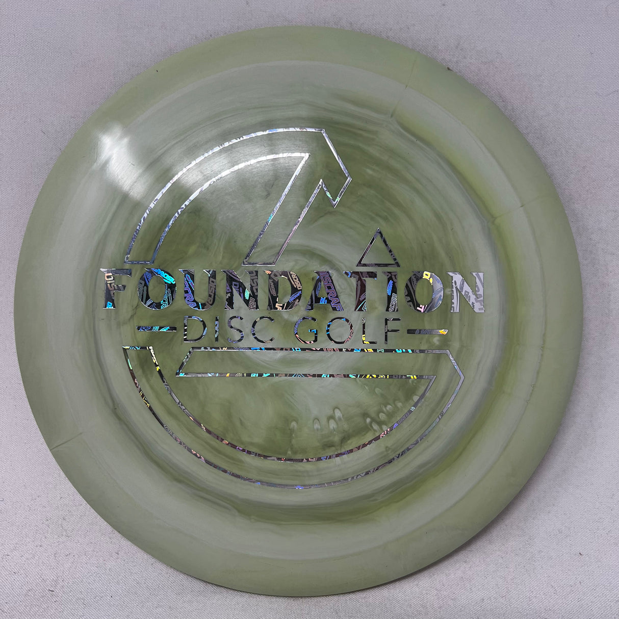 Foundation Combo Stamp Heat-Discraft-Foundation Disc Golf