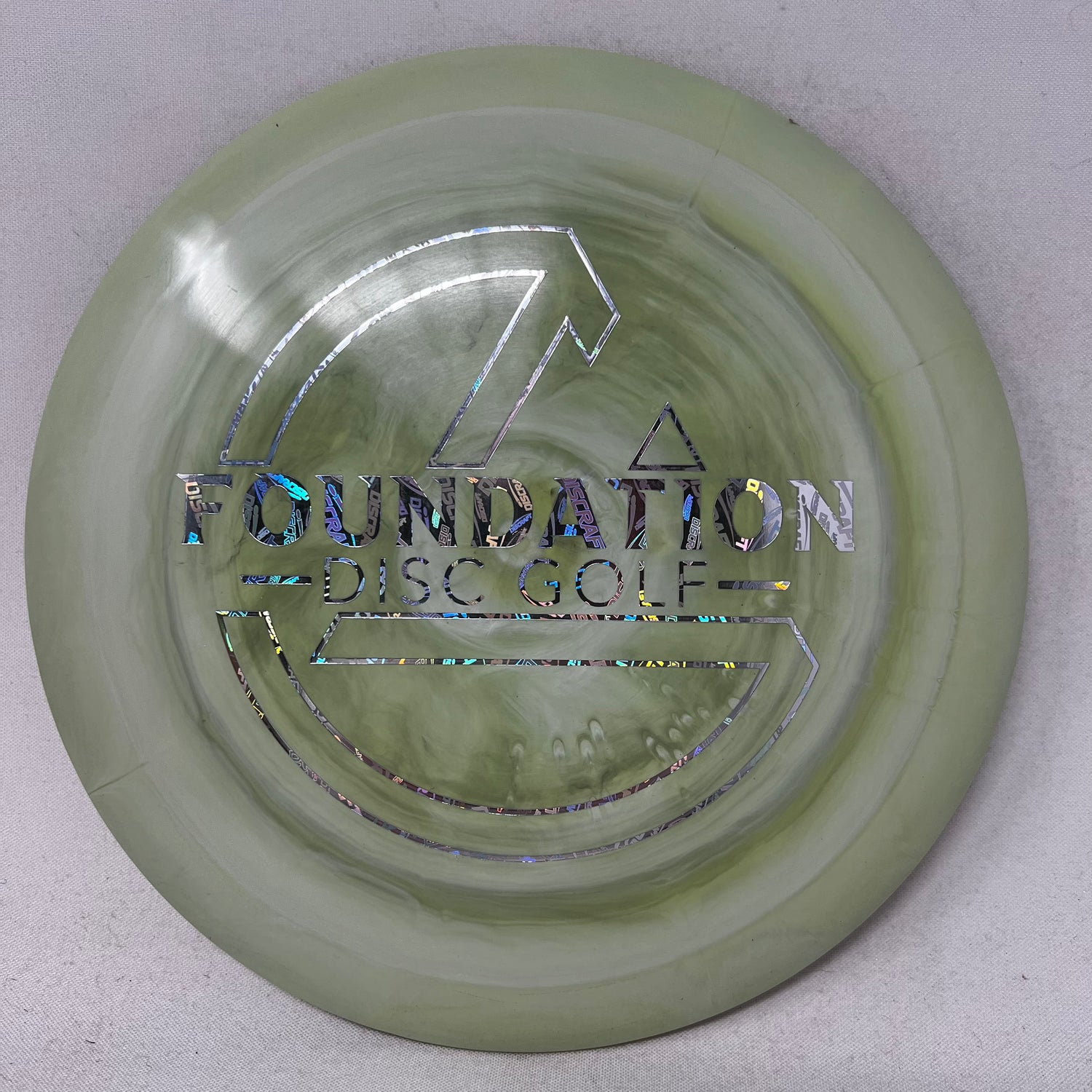 Foundation Combo Stamp Heat-Discraft-Foundation Disc Golf