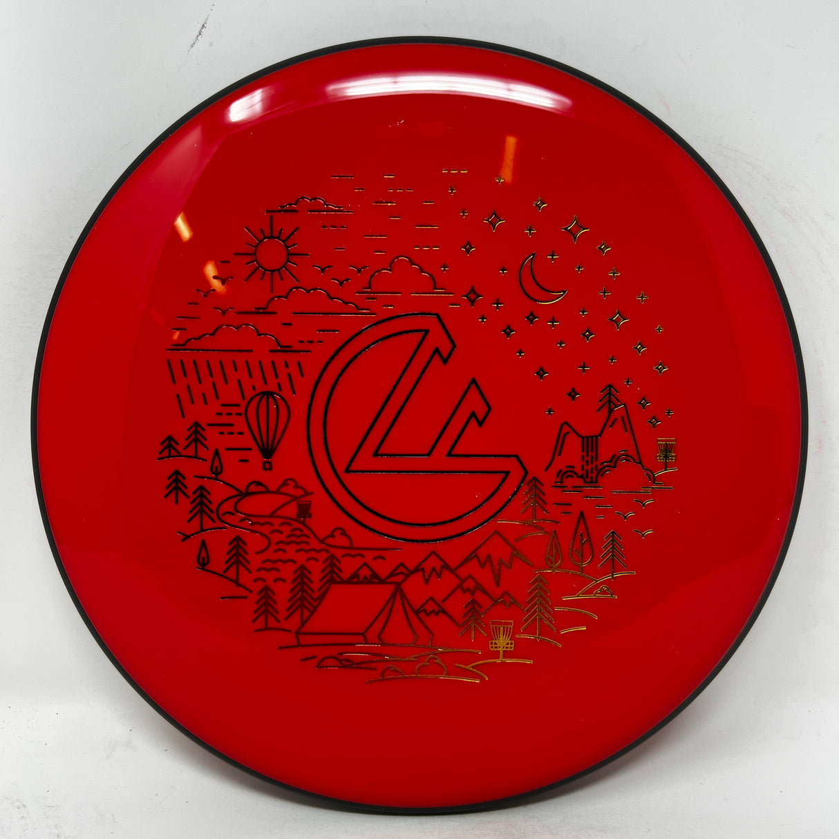 Foundation Stamp Glitch-MVP-Foundation Disc Golf