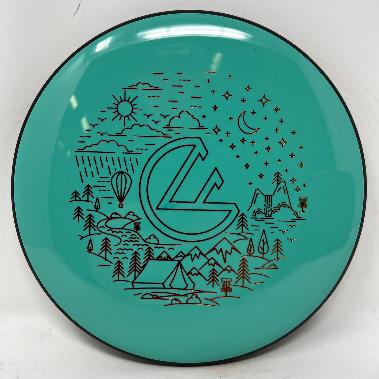 Foundation Stamp Glitch-MVP-Foundation Disc Golf