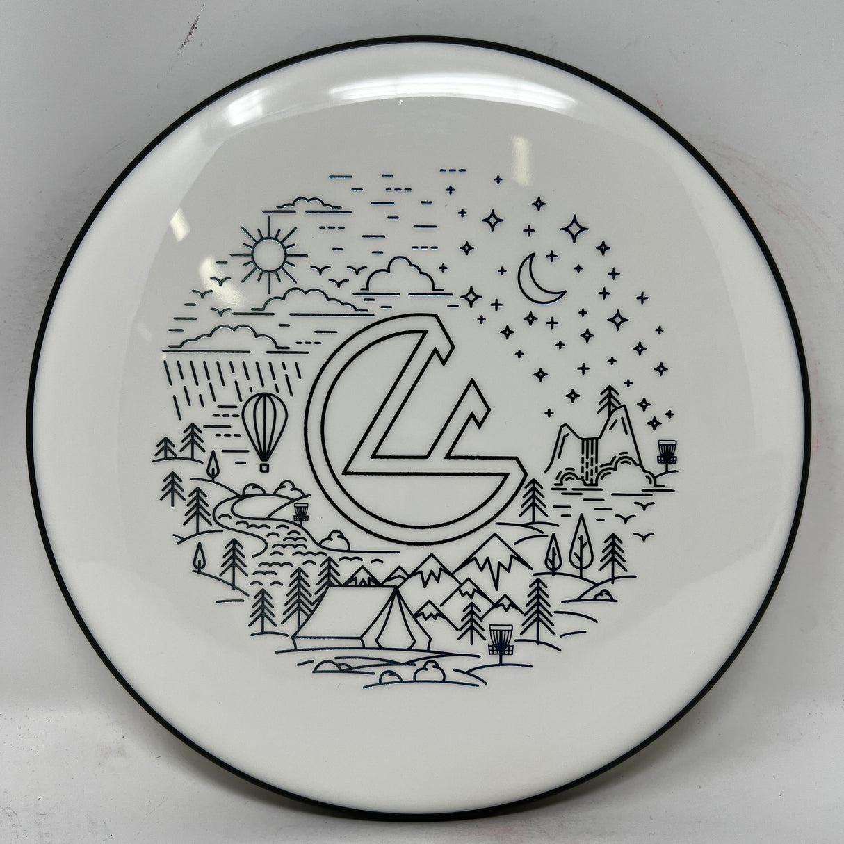 Foundation Stamp Glitch-MVP-Foundation Disc Golf