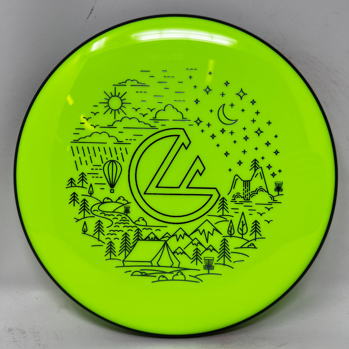 Foundation Stamp Glitch-MVP-Foundation Disc Golf