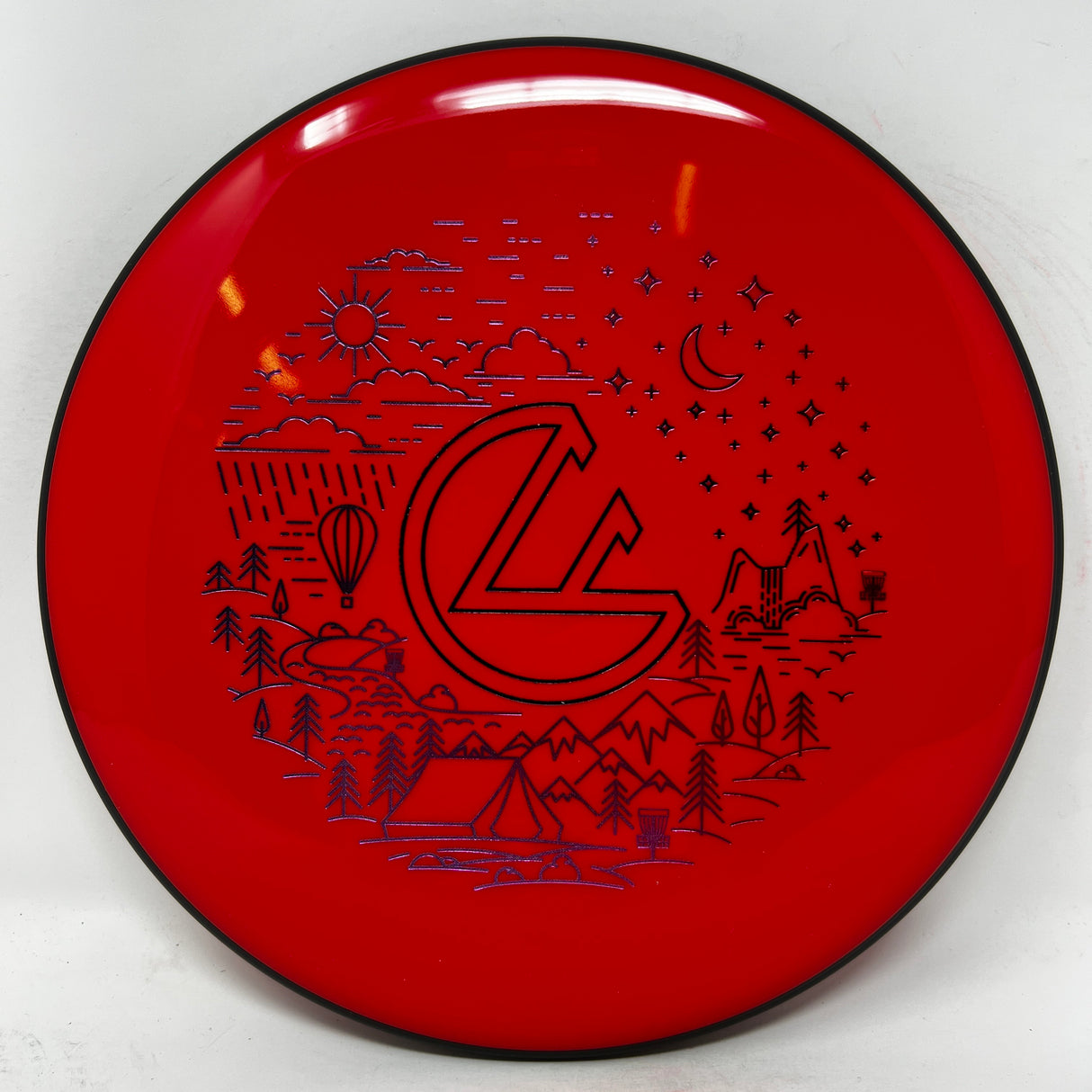 Foundation Stamp Glitch-MVP-Foundation Disc Golf