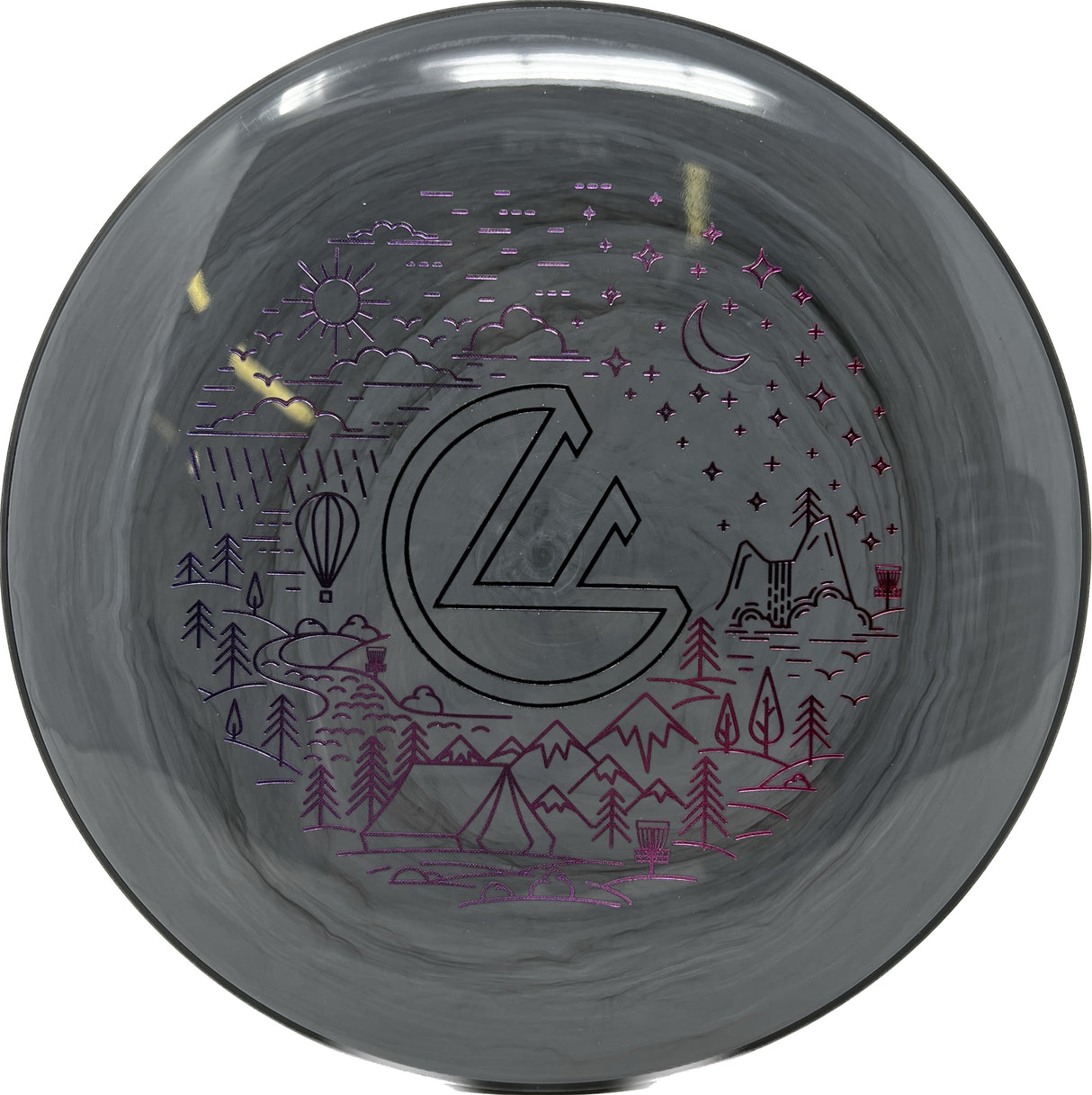 Foundation Stamp Glitch-MVP-Foundation Disc Golf
