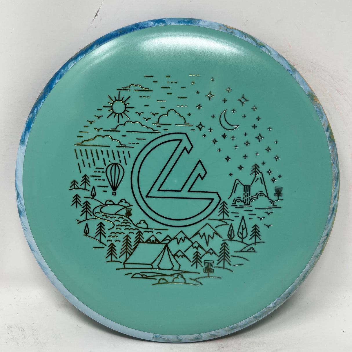 Foundation Stamp Hex-MVP-Foundation Disc Golf