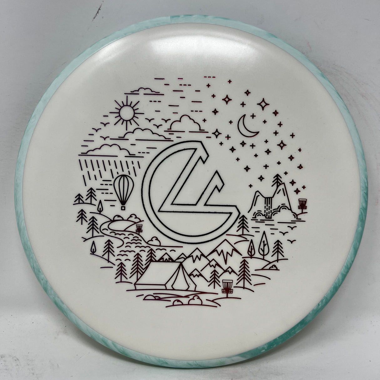 Foundation Stamp Hex-MVP-Foundation Disc Golf
