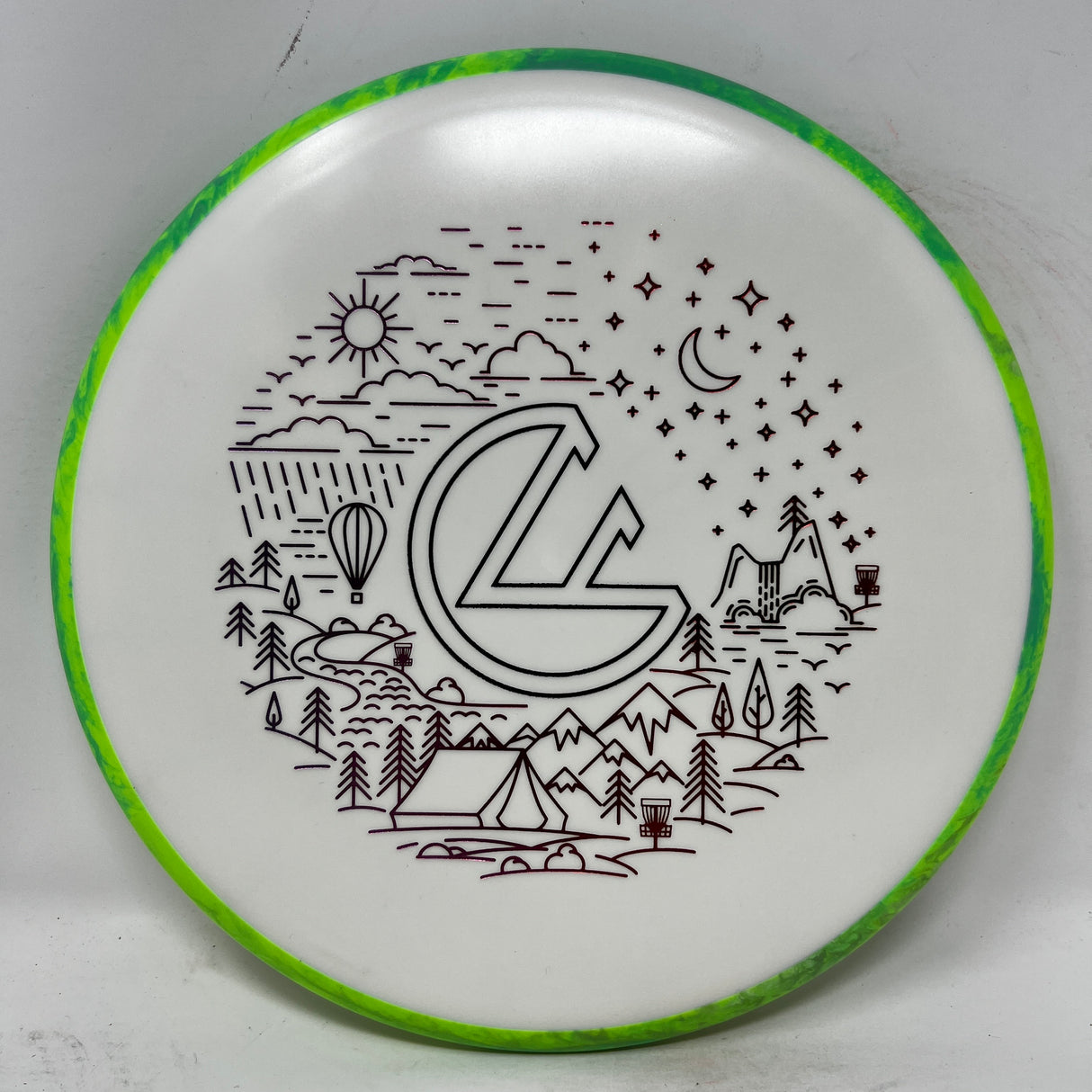Foundation Stamp Hex-MVP-Foundation Disc Golf